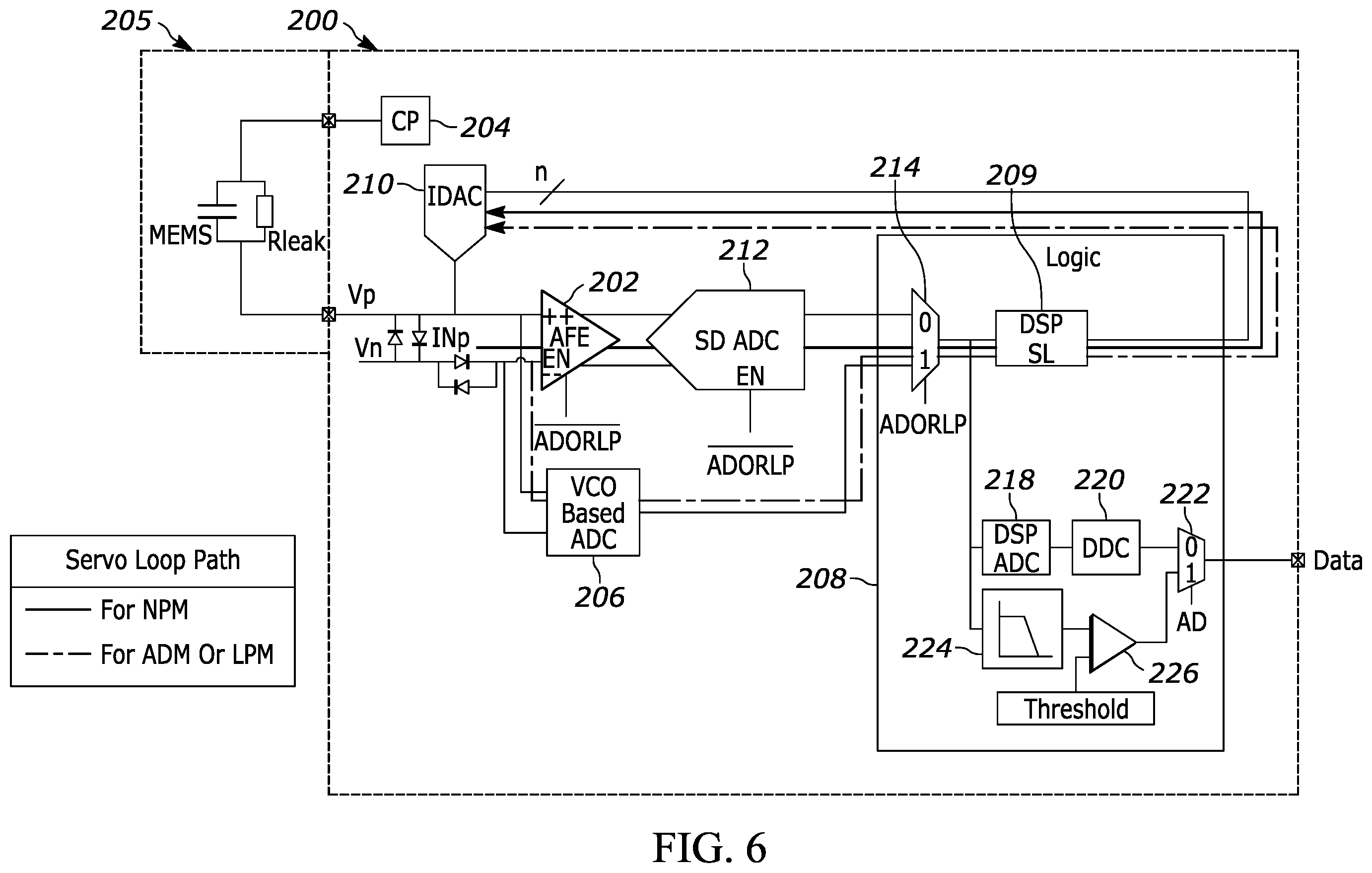 Patent US12348238 Figure 4 – Sensor assembly with interface circuit voltage control
