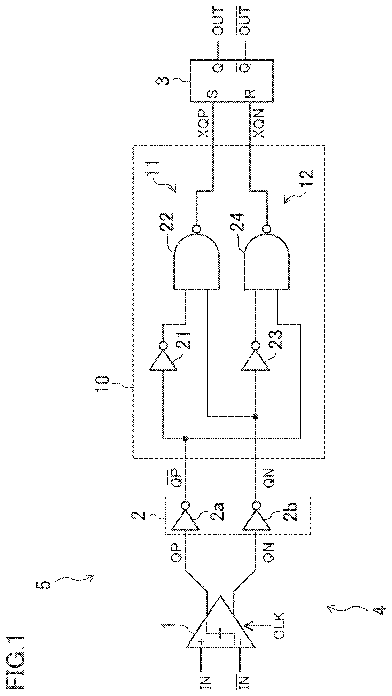 Patent US12348240 Figure 1 – Comparator circuit and A/D converter