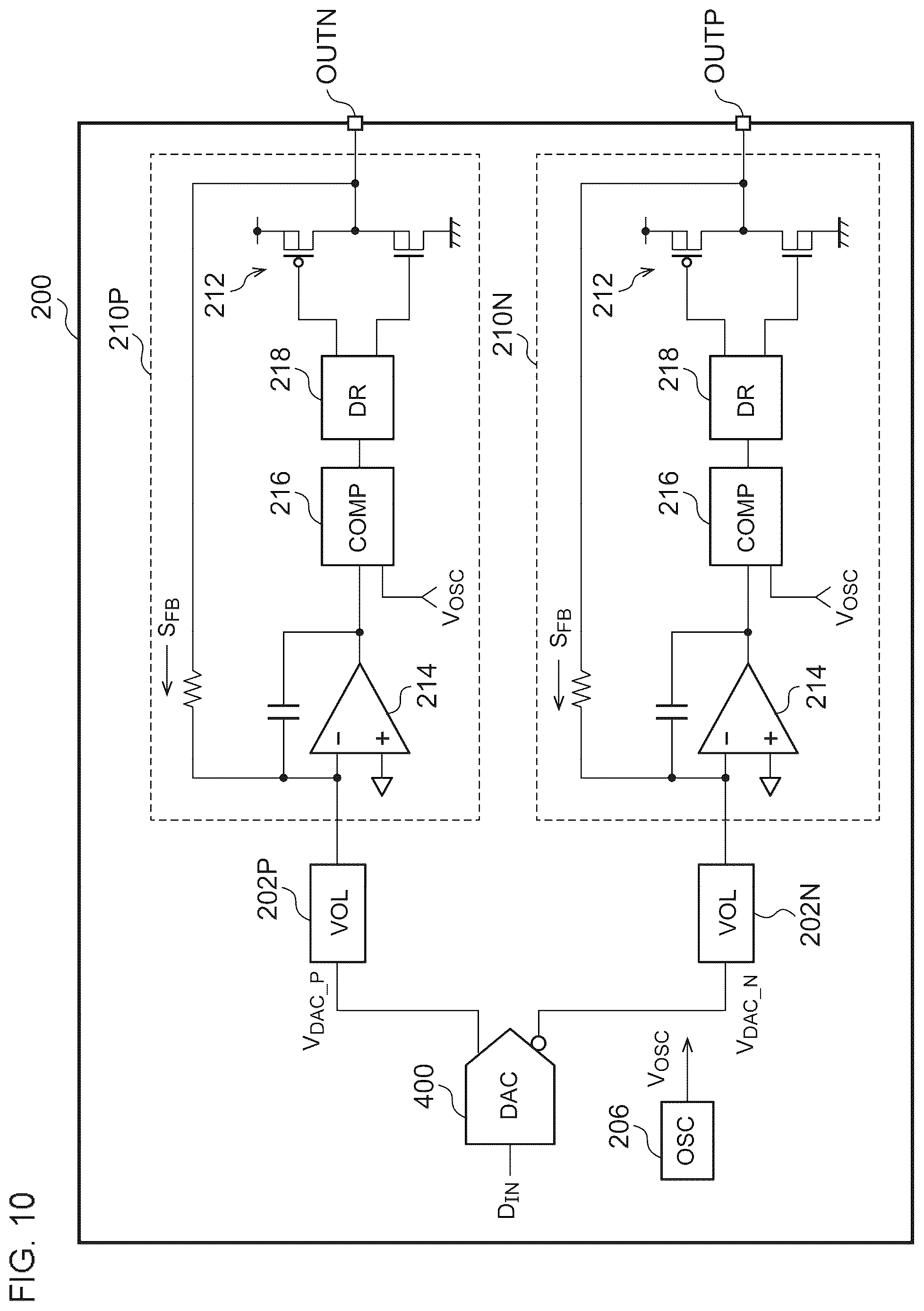 Patent US12348242 Figure 10 – D/A converter