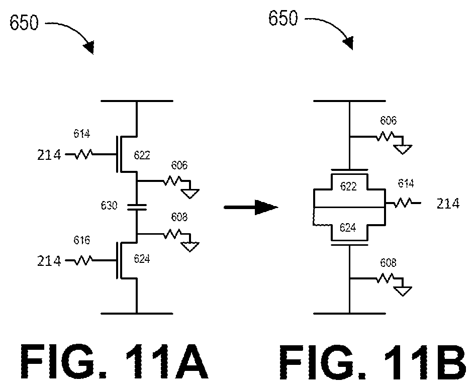 Patent US12348252 Figure 12 – Radio frequency trimmer circuit