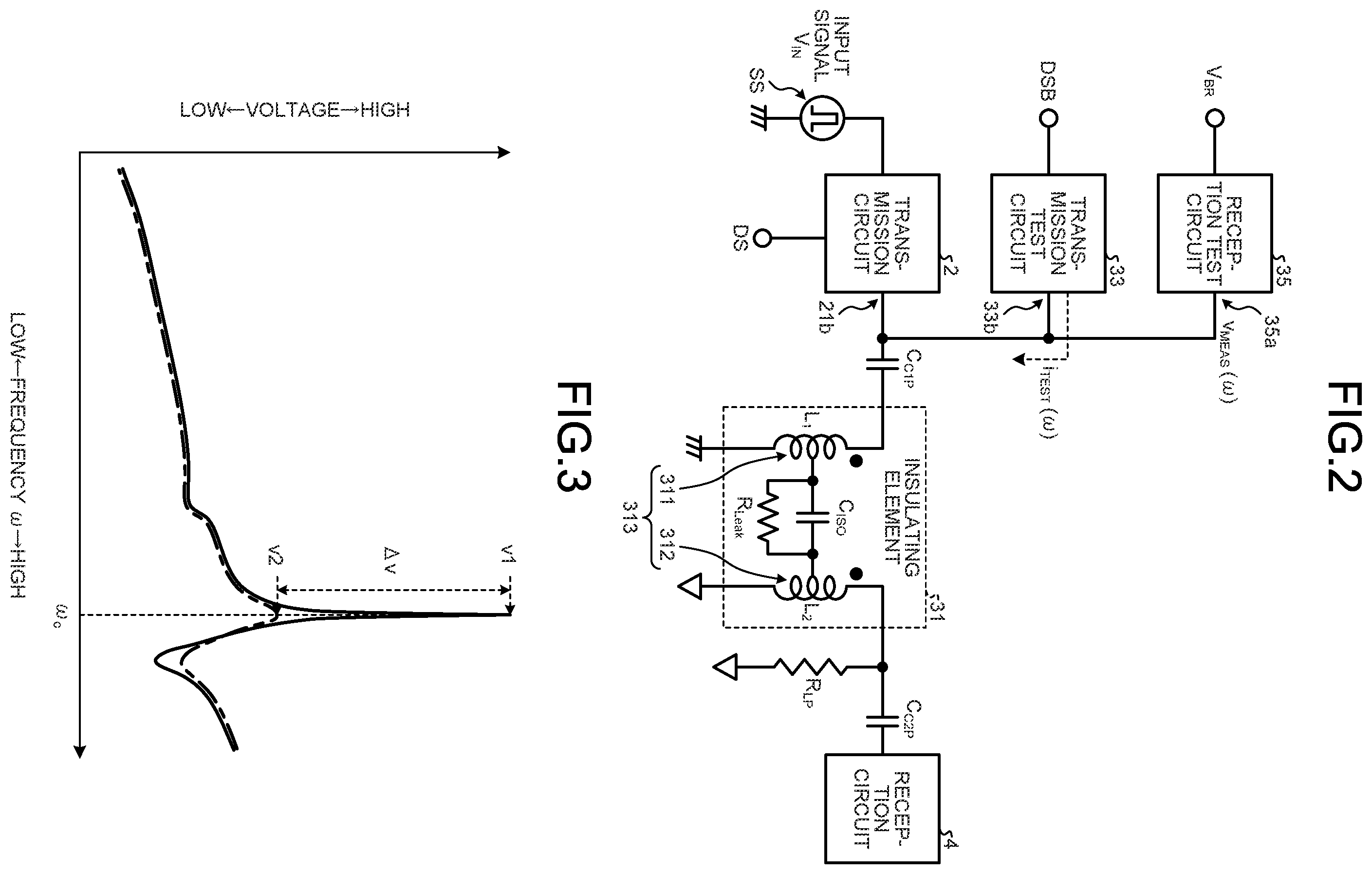 Patent US12348254 Figure 2 – Detection circuit and communication system