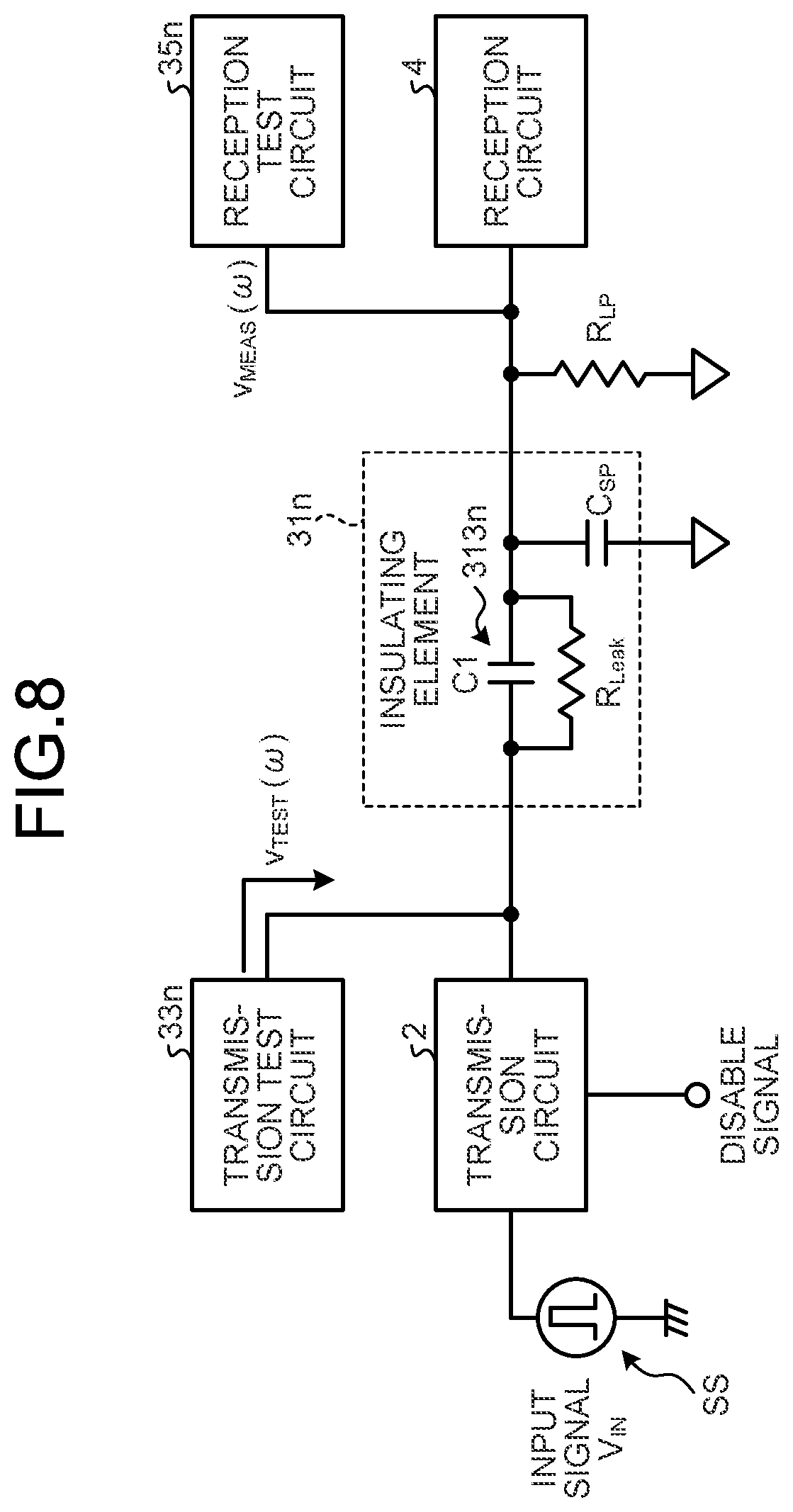 Patent US12348254 Figure 7 – Detection circuit and communication system