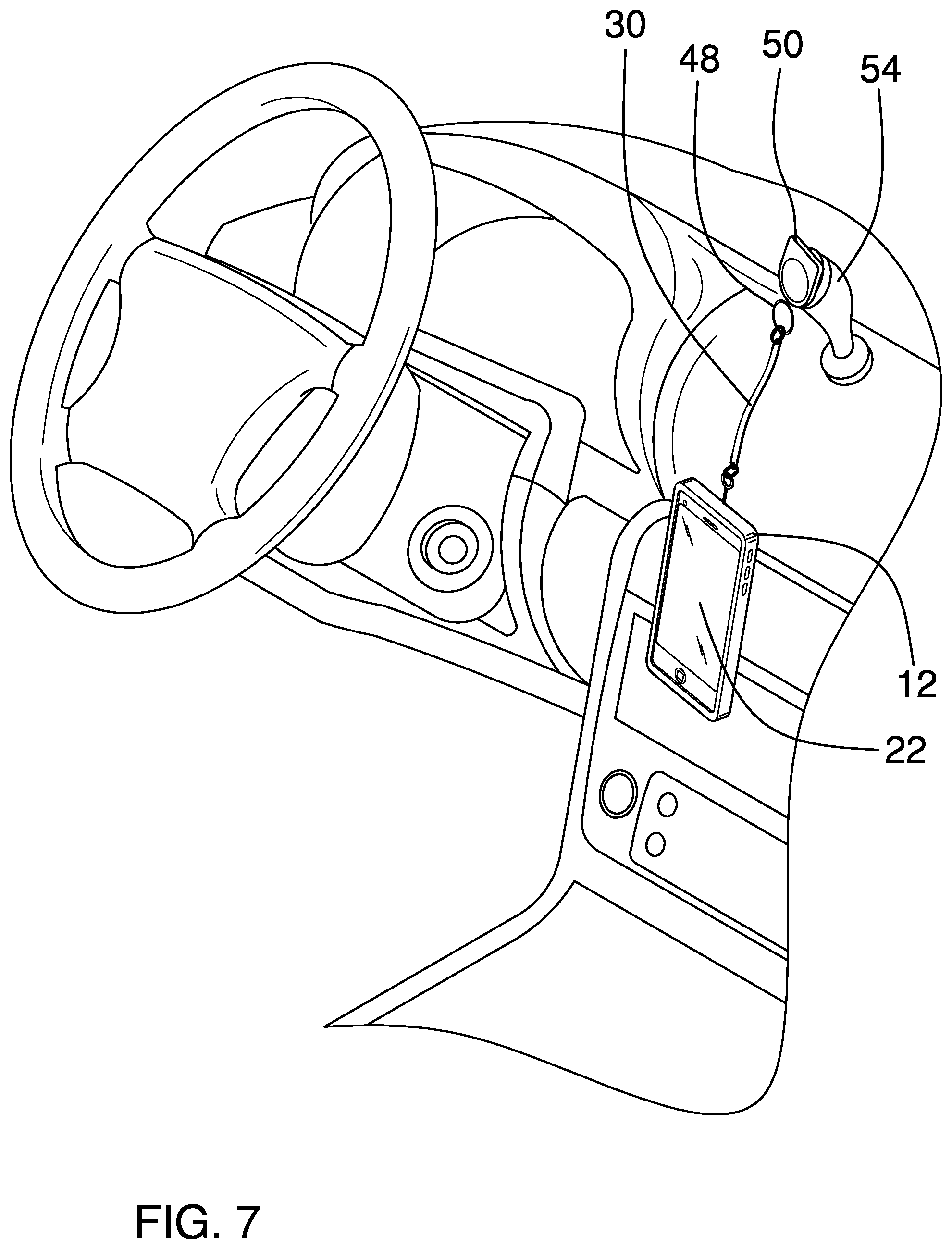 Patent US12348258 Figure 7 – Phone case assembly