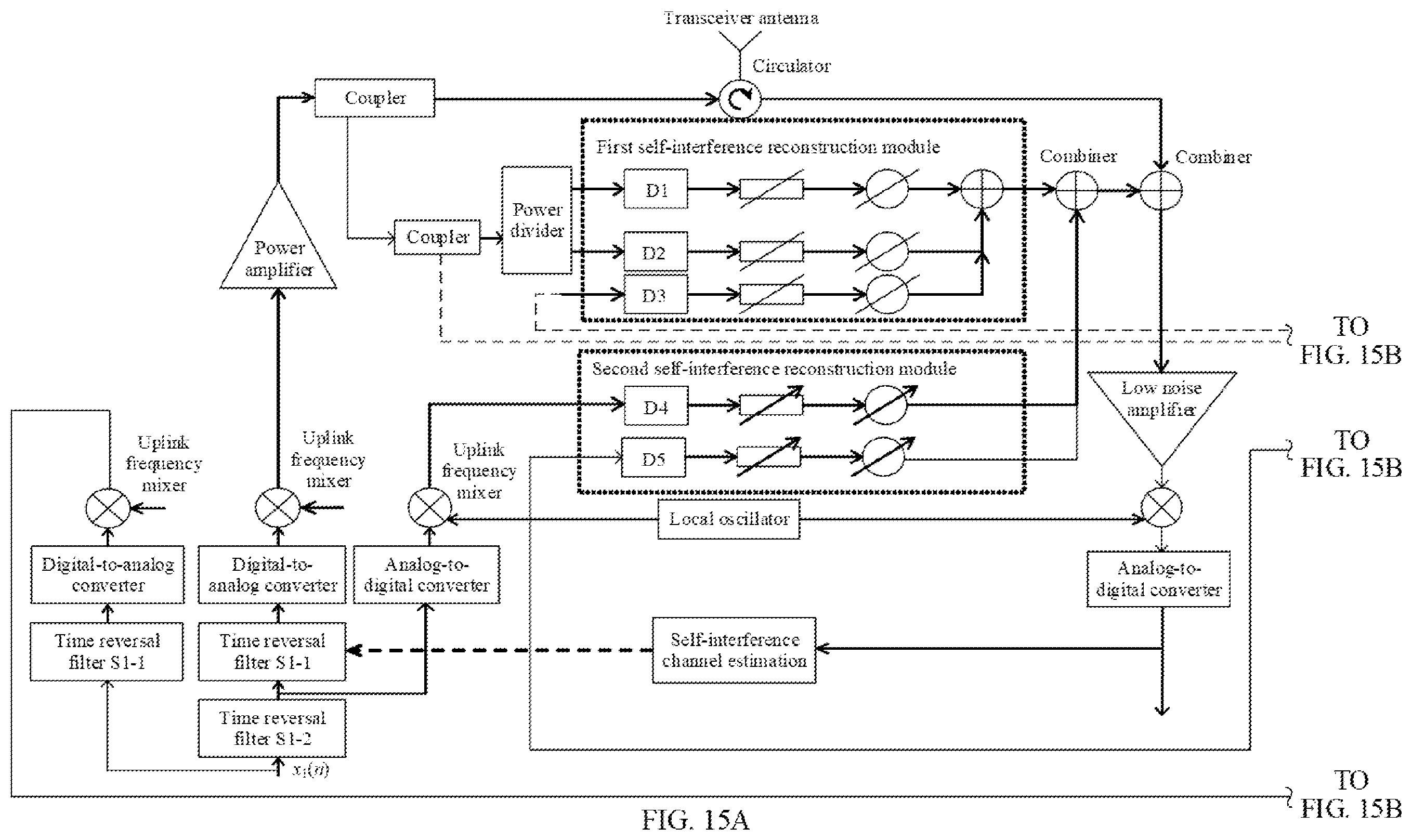 Patent US12348262 Figure 14 – Full-duplex self-interference cancellation method and apparatus
