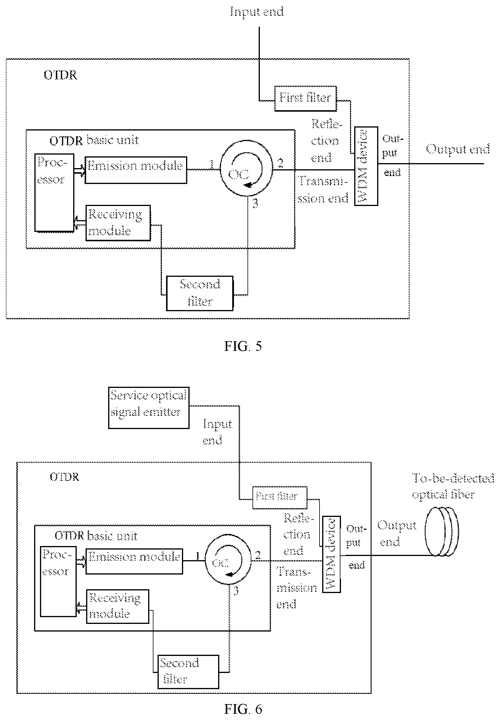 Patent US12348264 Figure 3 – Optical fiber time domain reflectometer OTDR, test system, test method, and storage medium