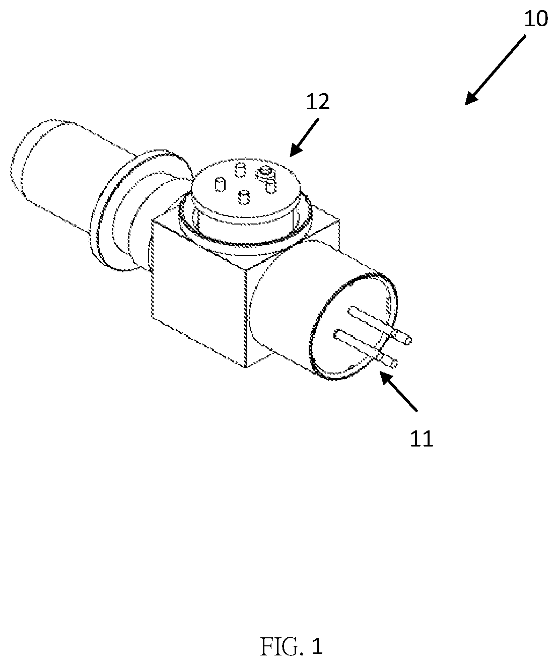 Patent US12348270 Figure 1 – Optical transmission device