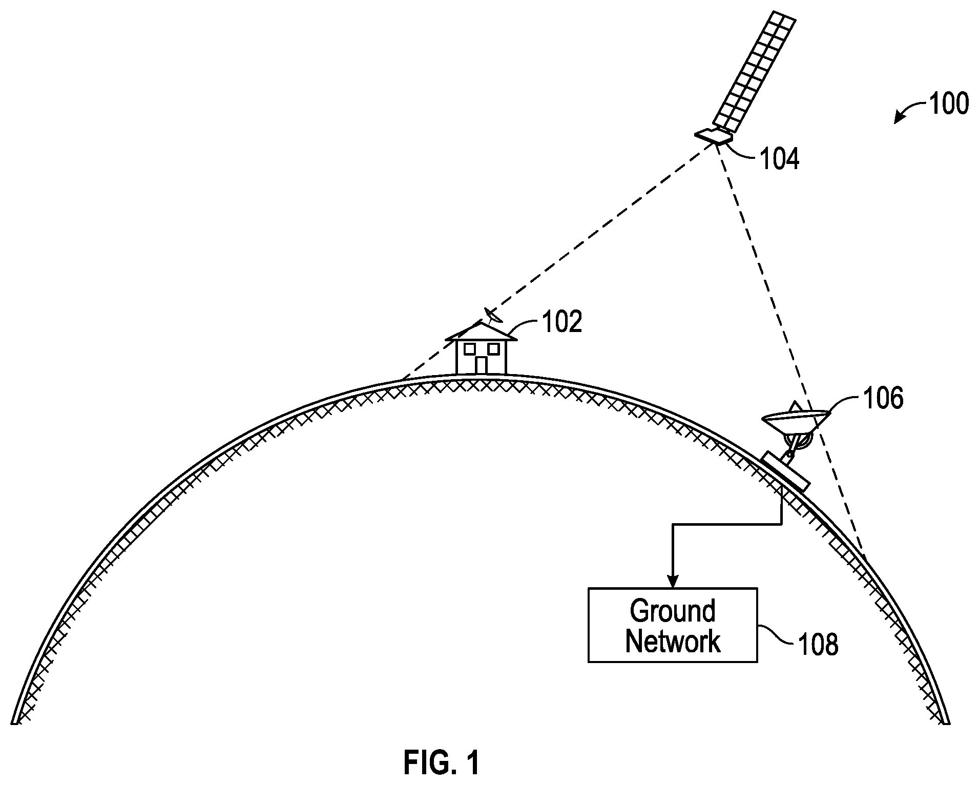 Patent US12348276 Figure 1 – Antenna apparatus and in-line calibration system for same