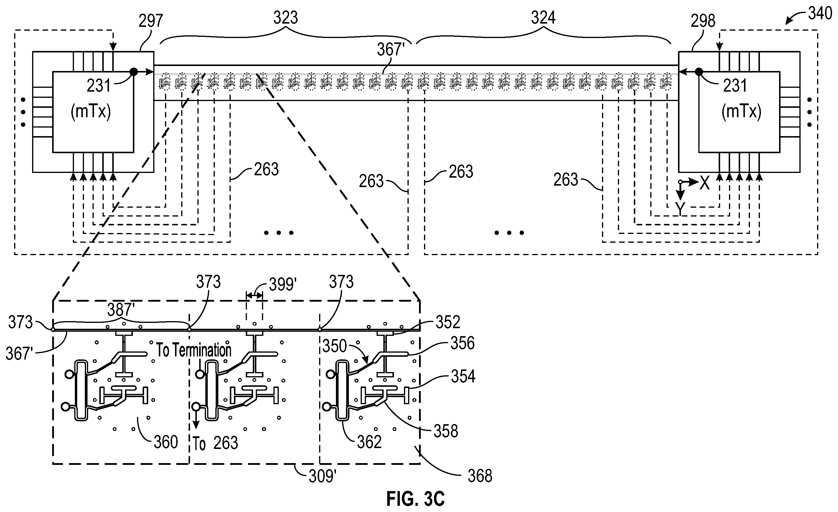 Patent US12348276 Figure 10 – Antenna apparatus and in-line calibration system for same