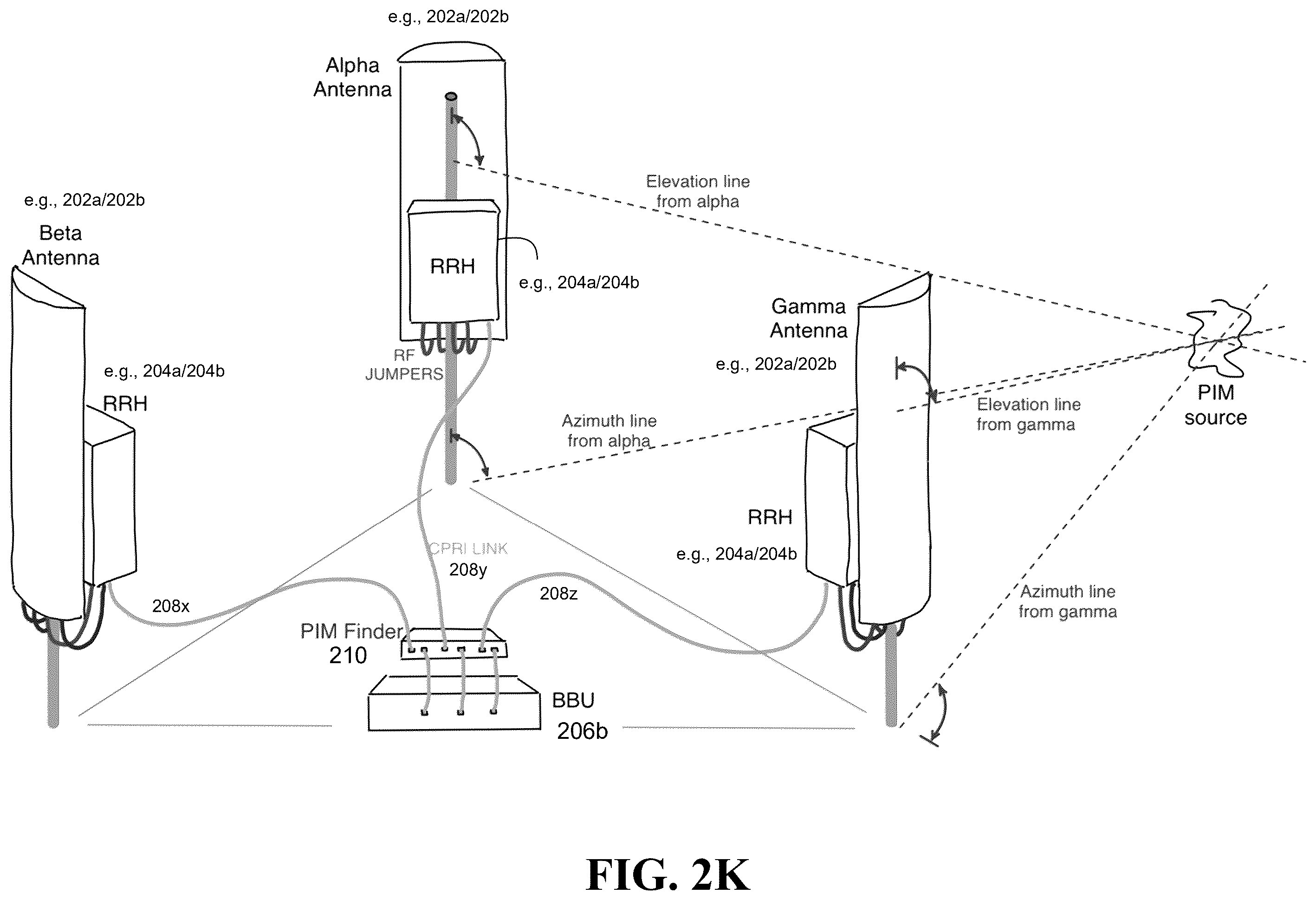 Patent US12348285 Figure 16 – Methods and systems for detecting, measuring, and/or locating passive intermodulation (PIM) sources via beamforming