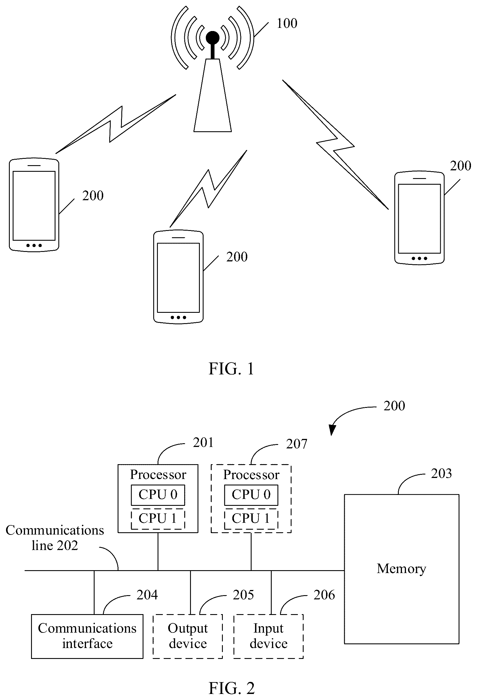 Patent US12348295 Figure 1 – Precoding matrix configuration method and apparatus