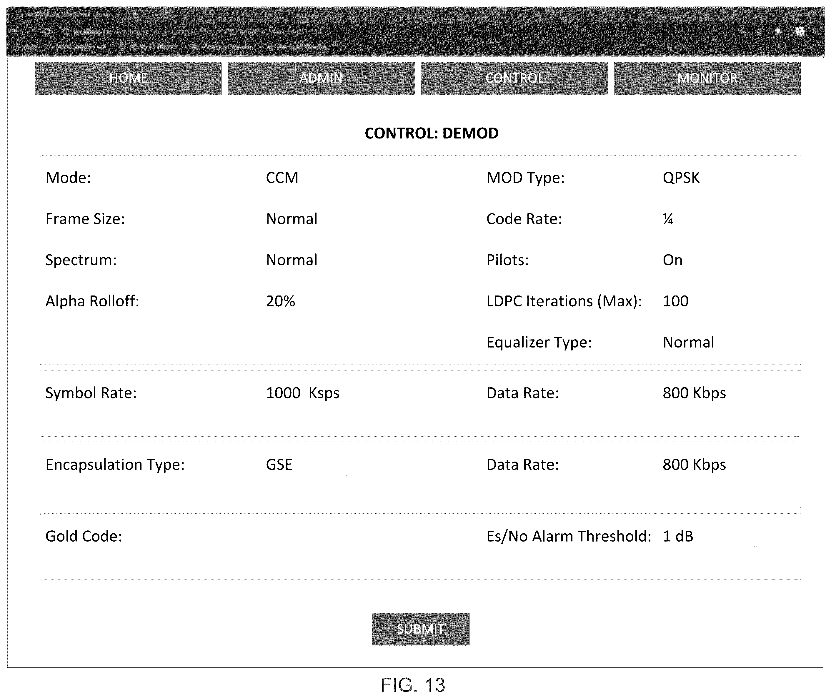 Patent US12348310 Figure 13 – Optimization of all software modem using flexible configuration parameters for high-performance computing (HPC)