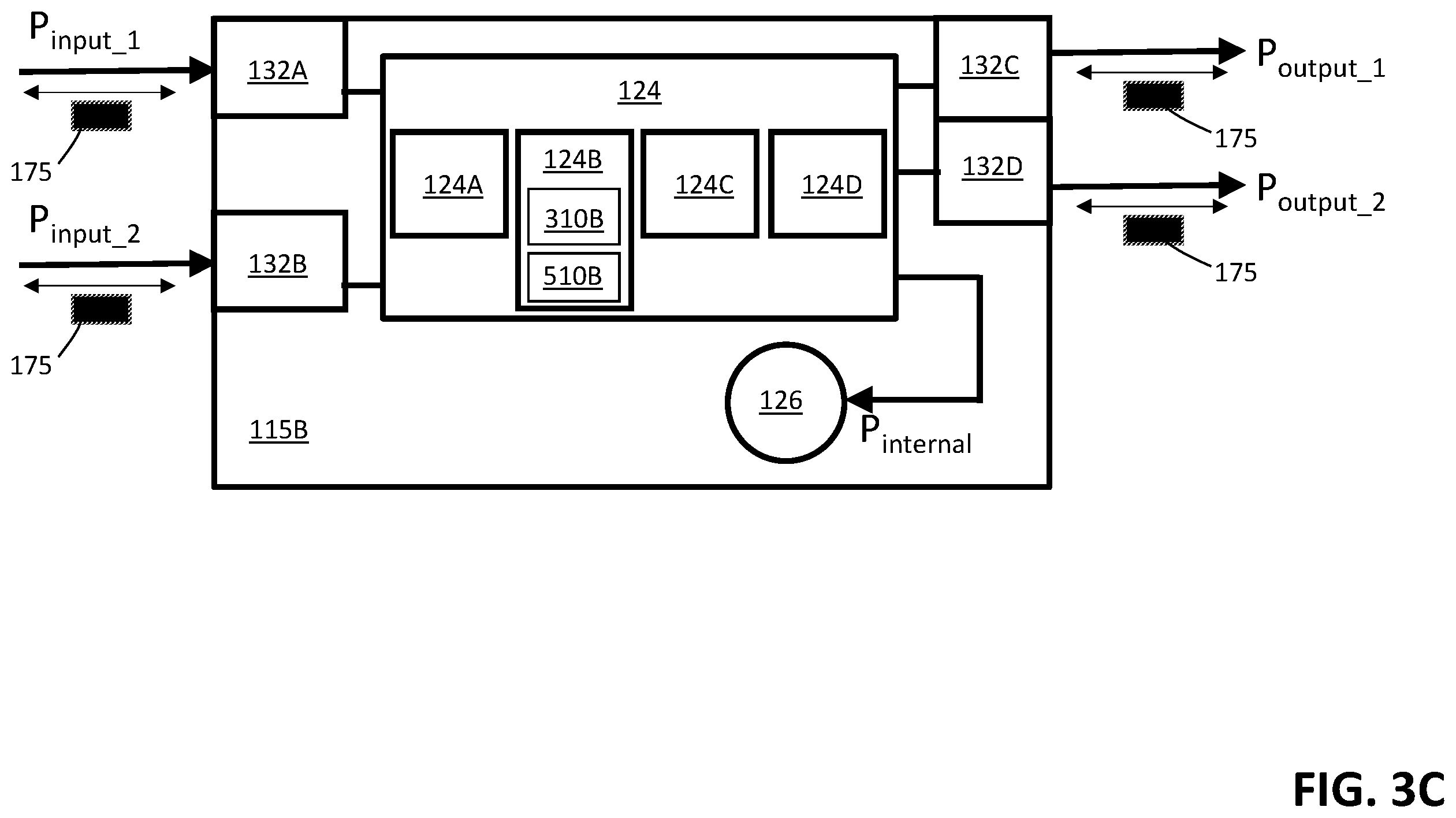Patent US12348323 Figure 6 – Power distribution and data routing in a network of devices interconnected by hybrid data/power links