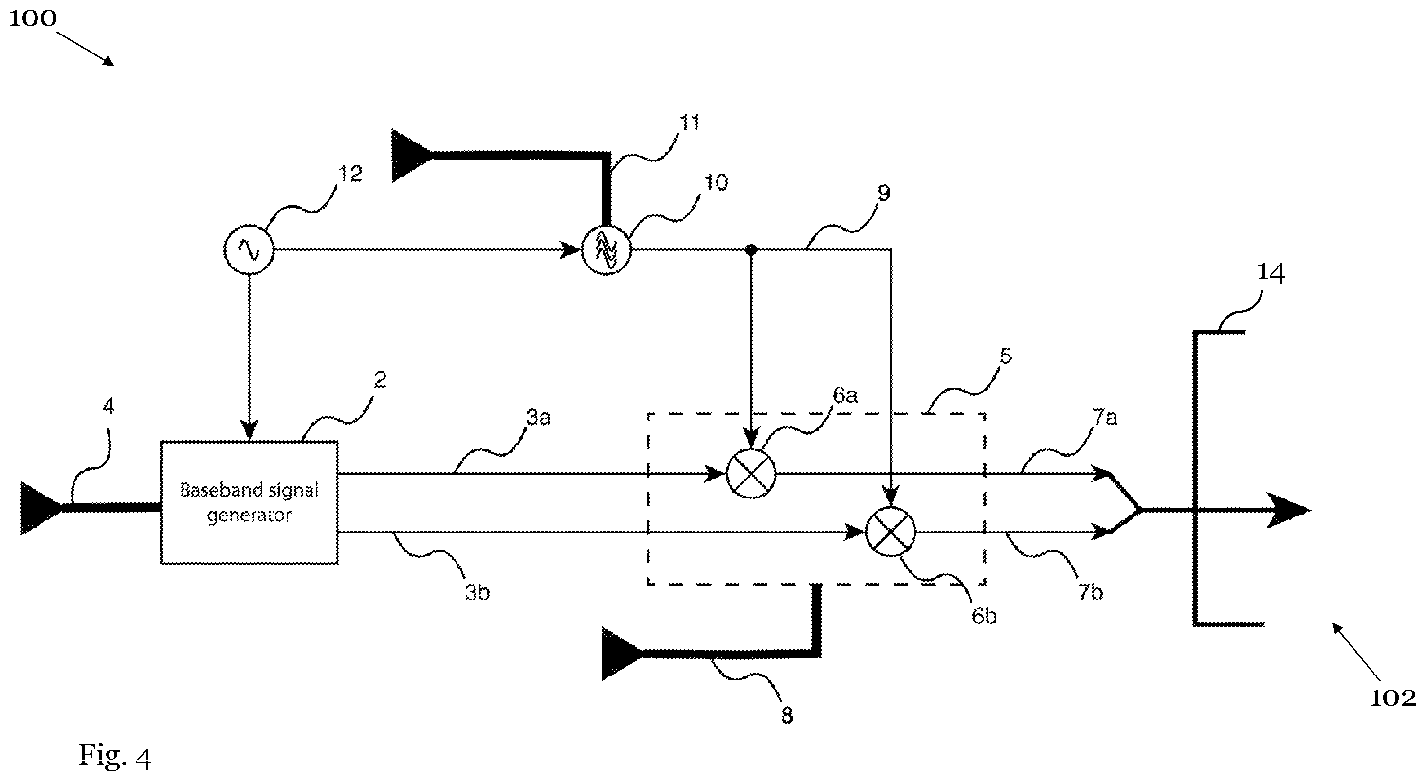 Patent US12348336 Figure 4 – System and method for generating modulated RF signals for controlling or reading-out a multiple-state system