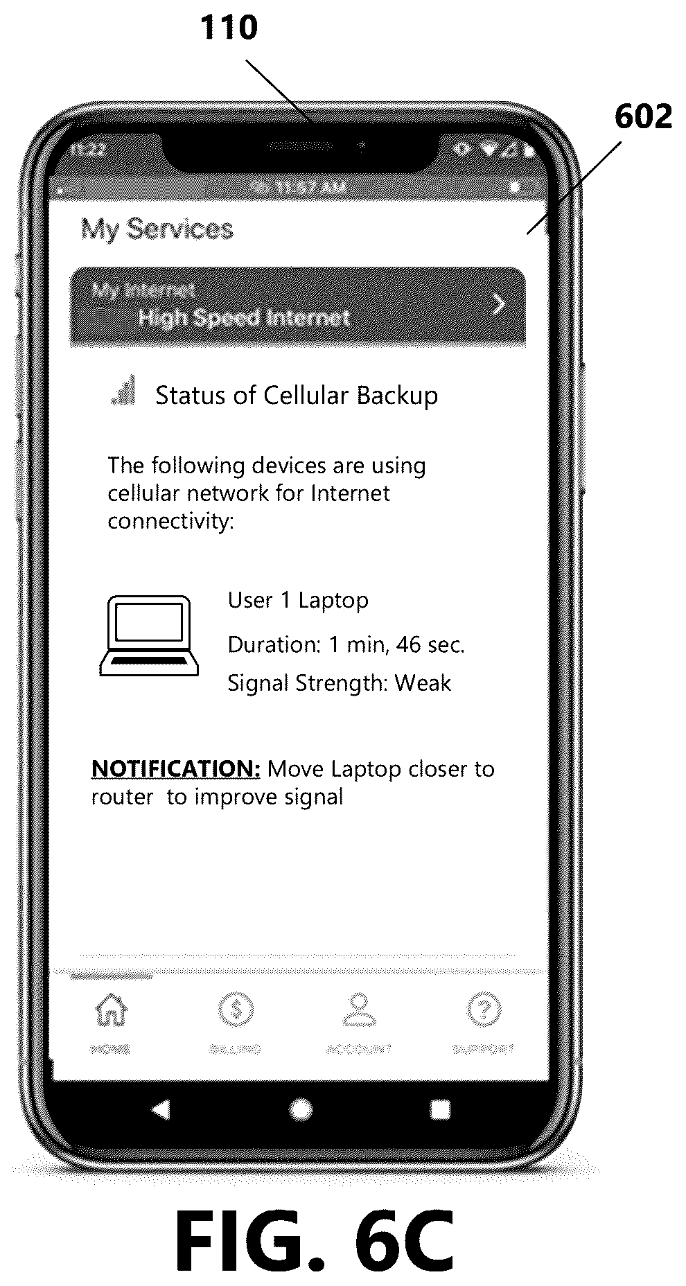 Patent US12348357 Figure 7 – Failover to cellular service for seamless internet connectivity