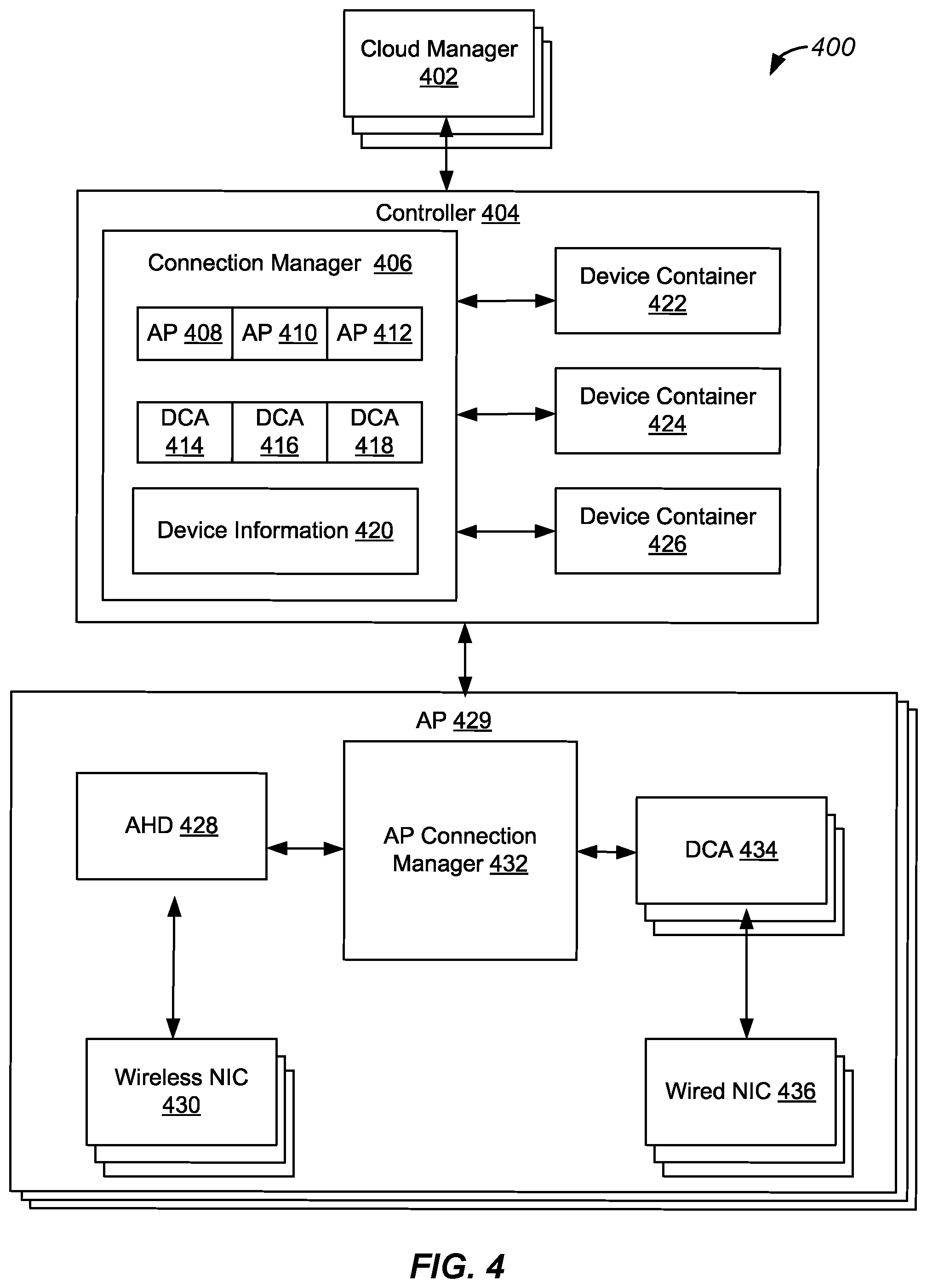 Patent US12348370 Figure 4 – Systems, methods, and devices for secure management of wireless device associations