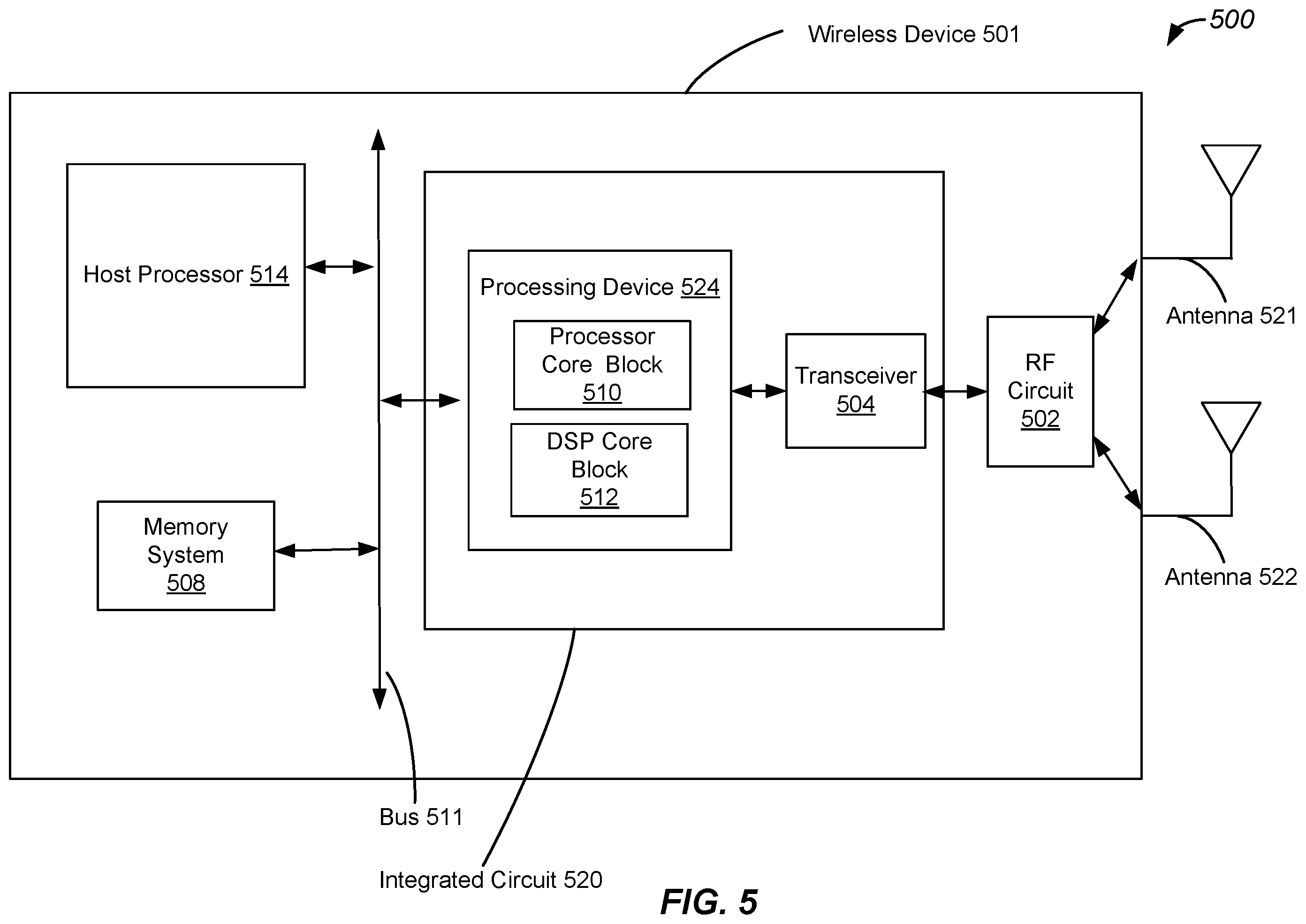 Patent US12348370 Figure 5 – Systems, methods, and devices for secure management of wireless device associations