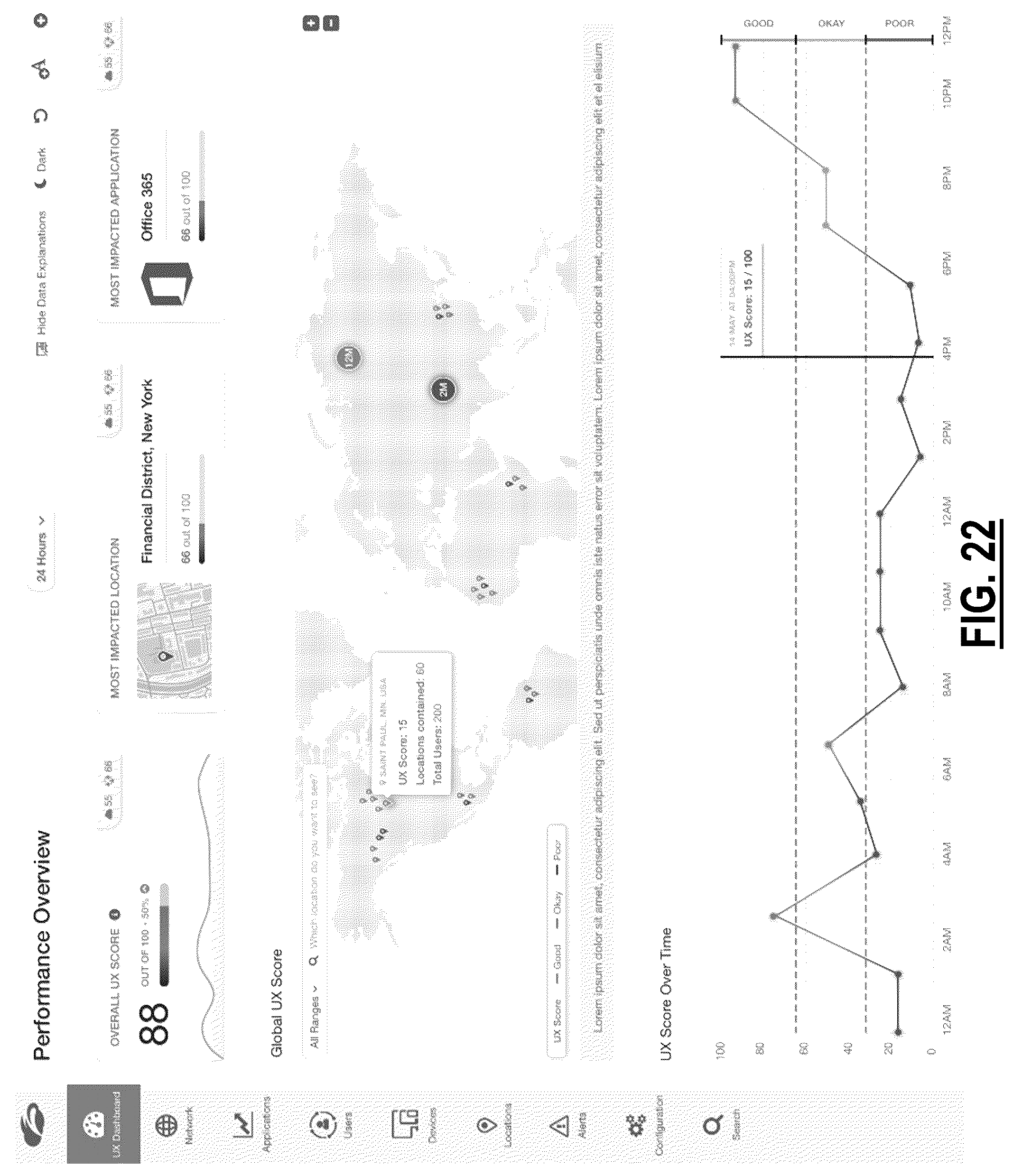 Patent US12348378 Figure 17 – Real user monitoring statistics from end users