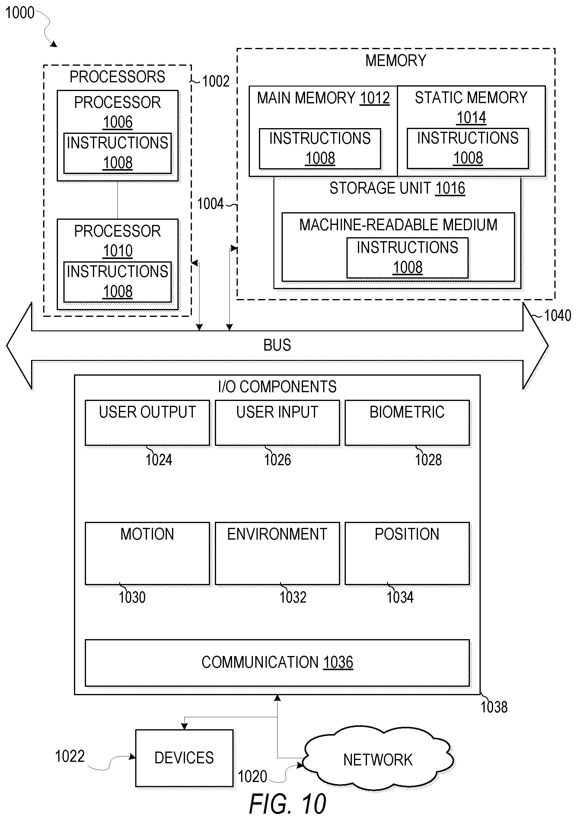 Patent US12348387 Figure 10 – Augmented reality experience event metrics system