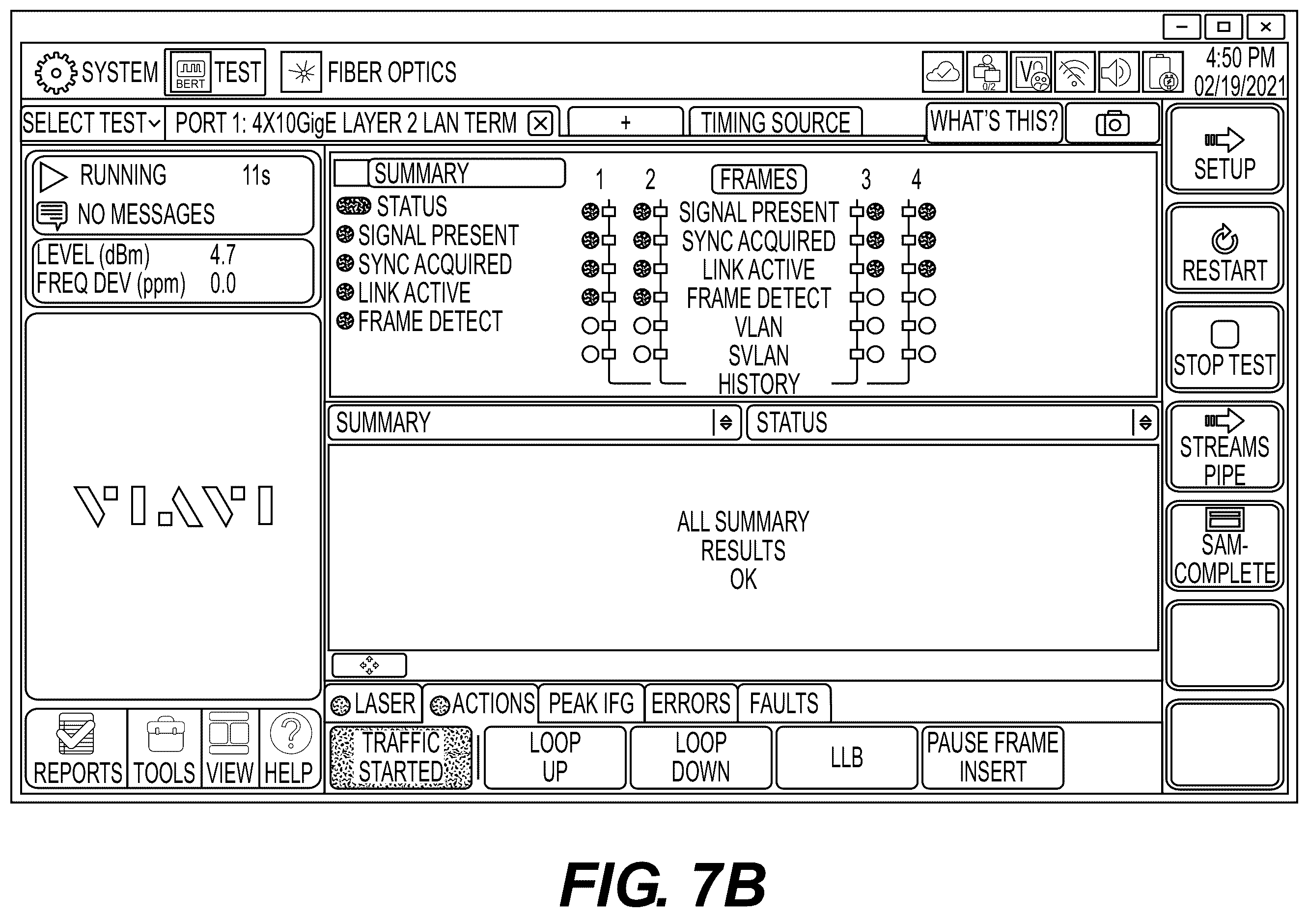 Patent US12348400 Figure 8 – Systems and methods for link aggregation group testing