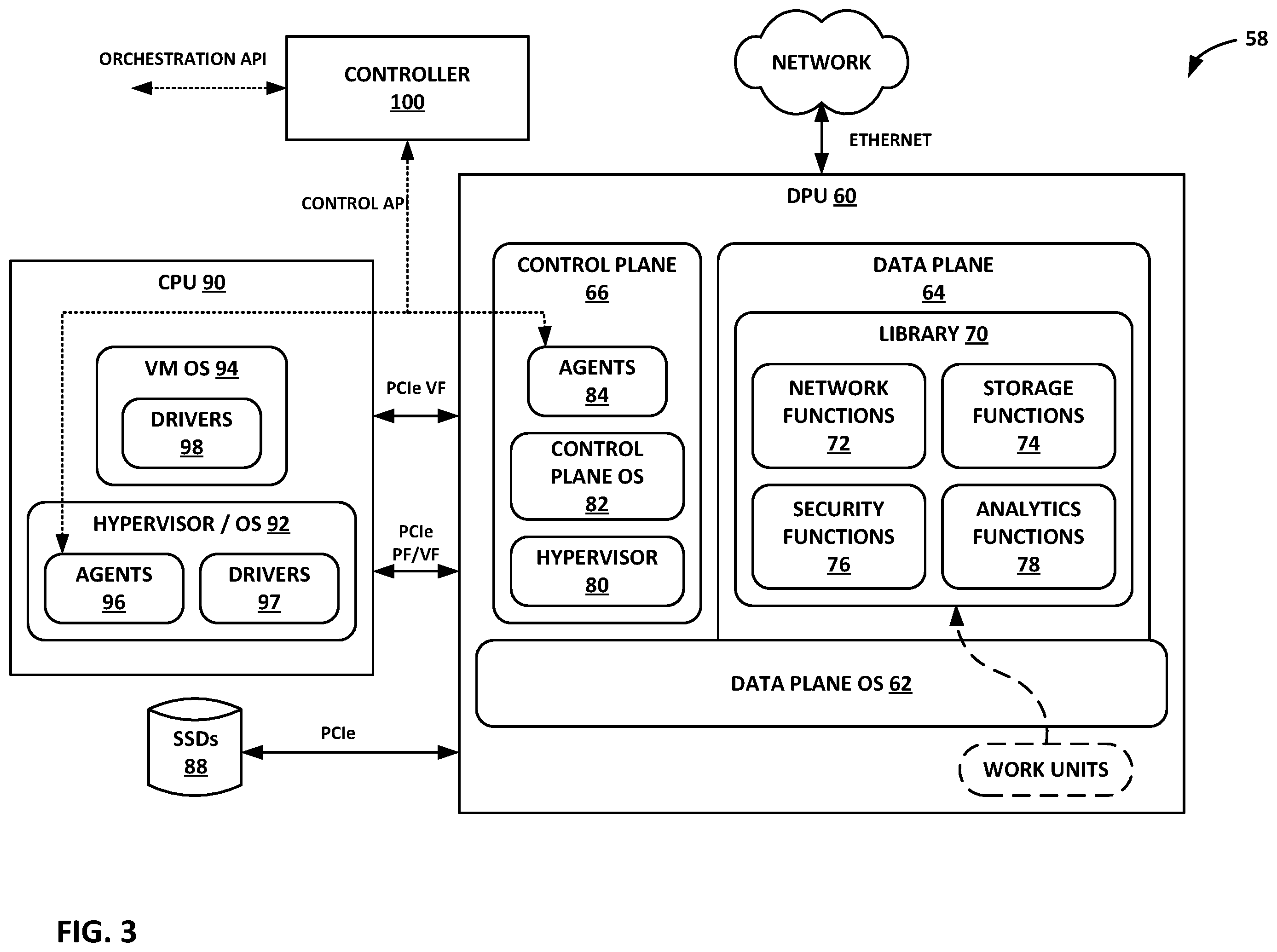 Patent US12348415 Figure 4 – Scaled-out transport as connection proxy for device-to-device communications