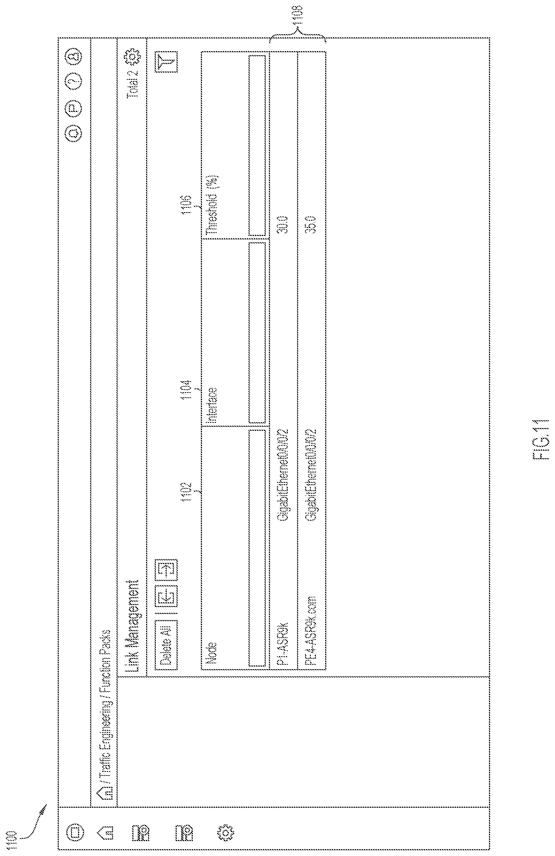 Patent US12348421 Figure 12 – Local congestion mitigation
