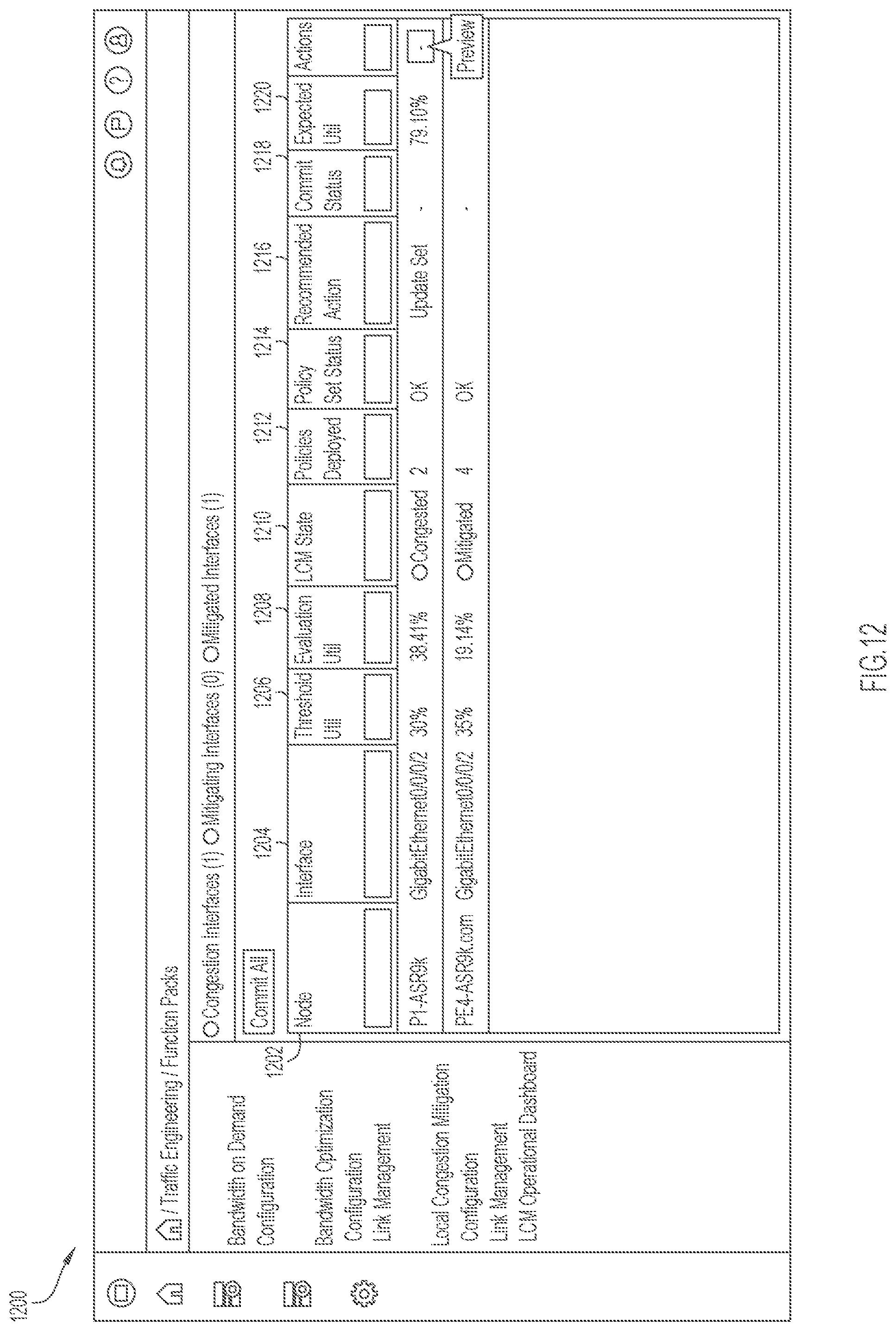 Patent US12348421 Figure 13 – Local congestion mitigation