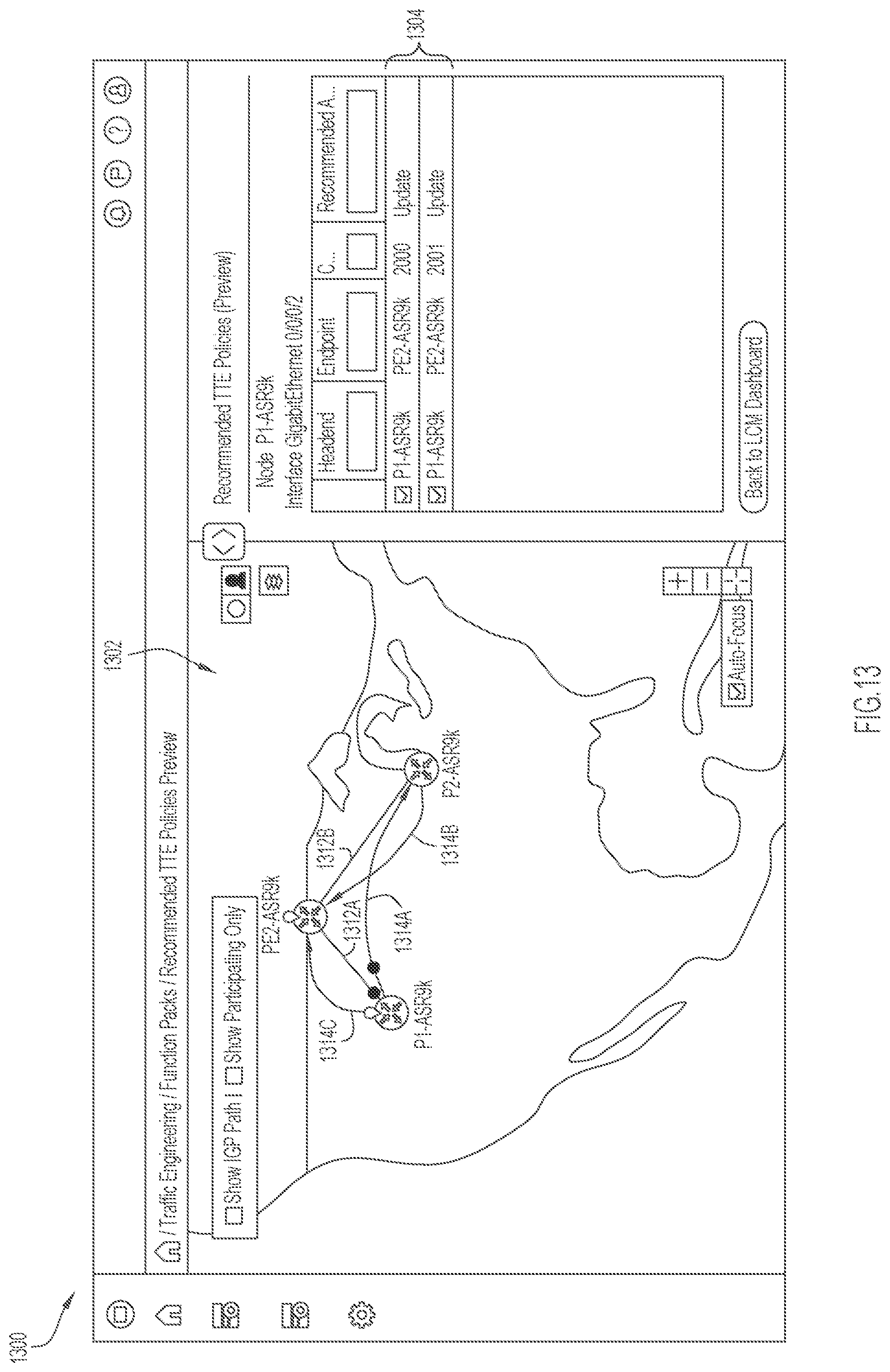 Patent US12348421 Figure 14 – Local congestion mitigation