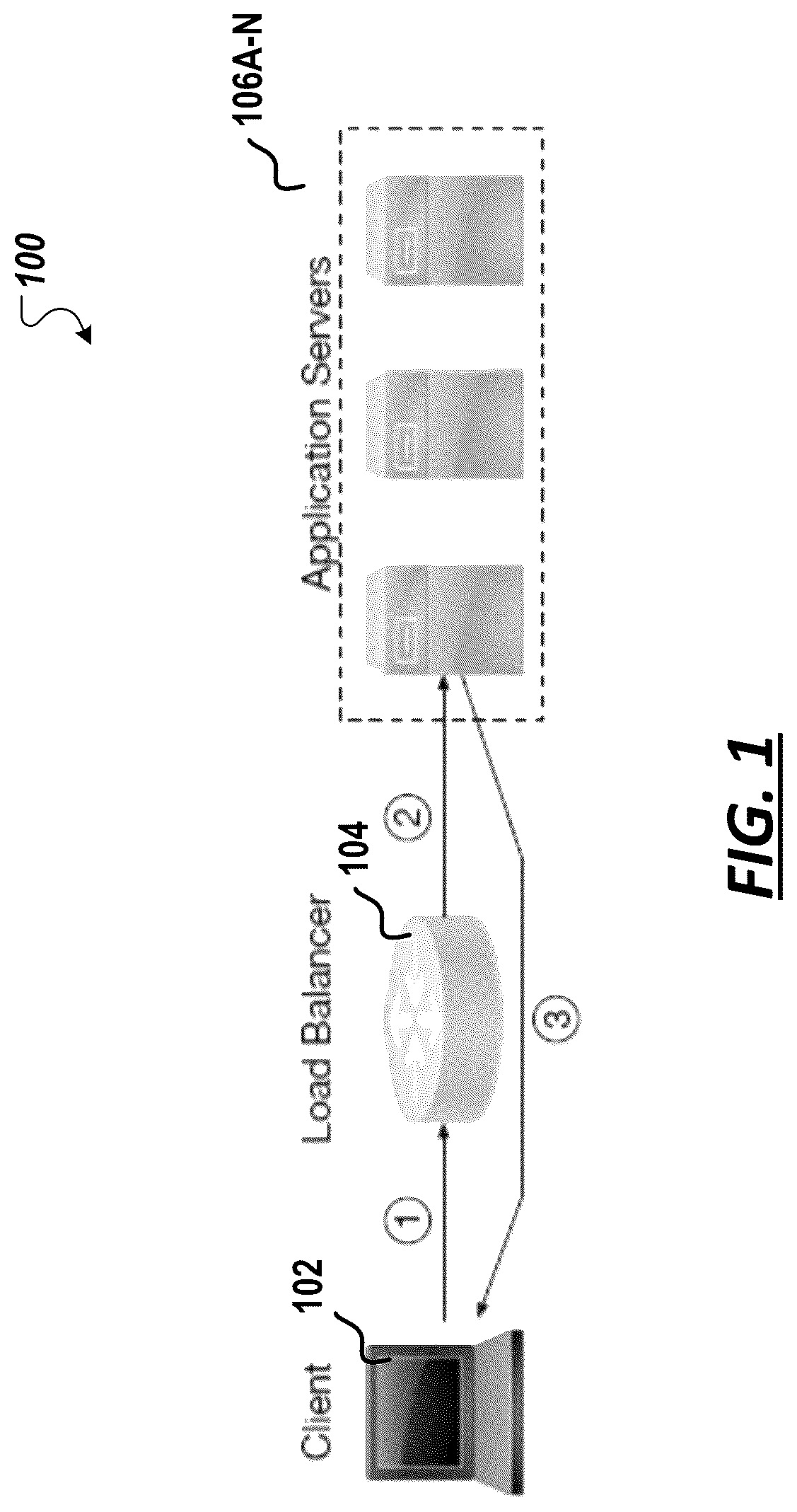 Patent US12348422 — Load-aware hardware load balancer — Figure 1