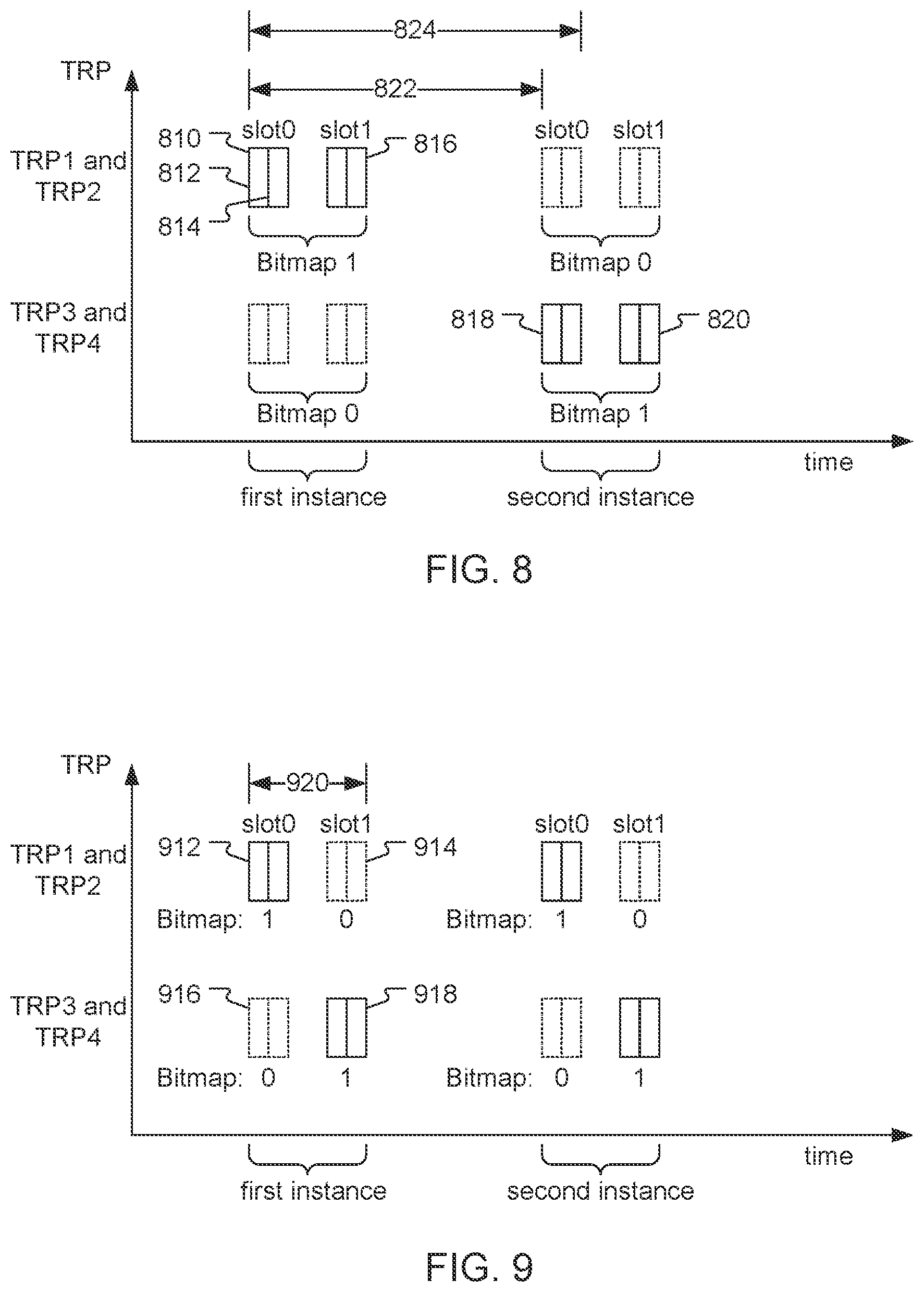 Patent US12348443 Figure 8 – Intra-slot positioning signal muting