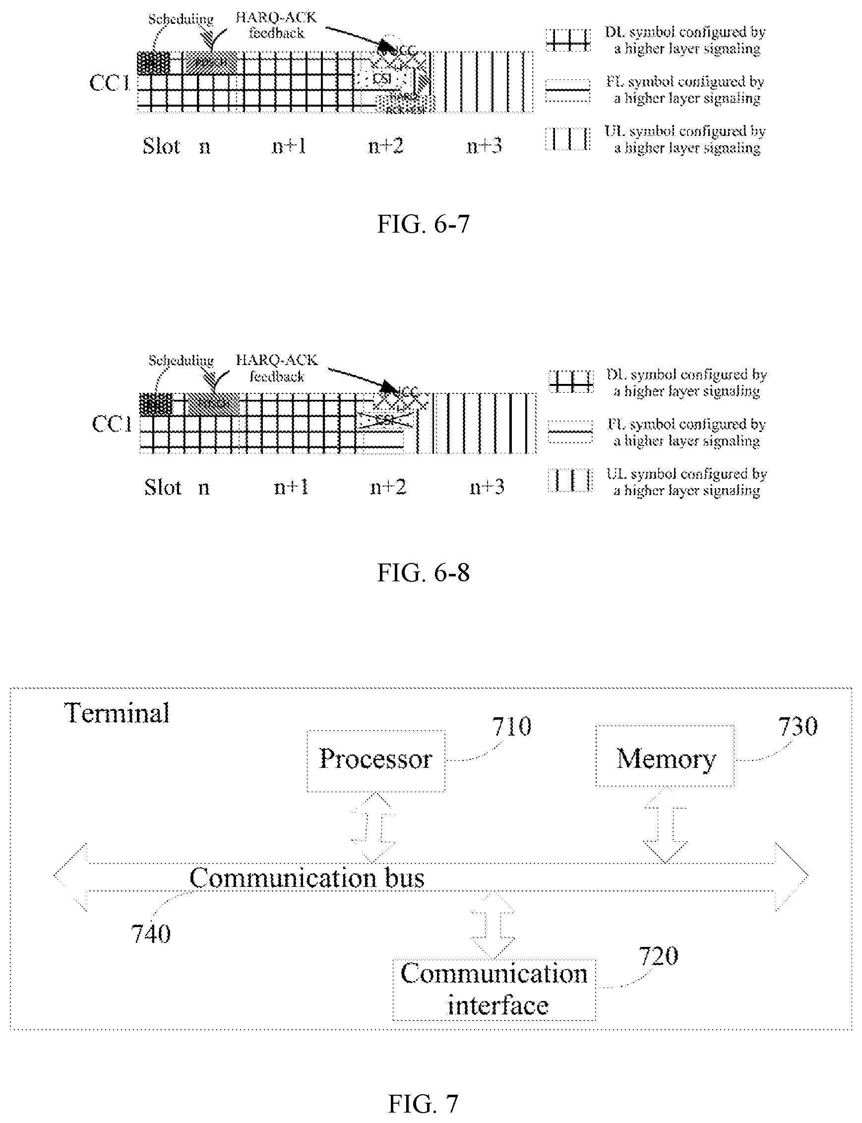 Patent US12348453 Figure 5 – Uplink channel transmission method, terminal, and base station