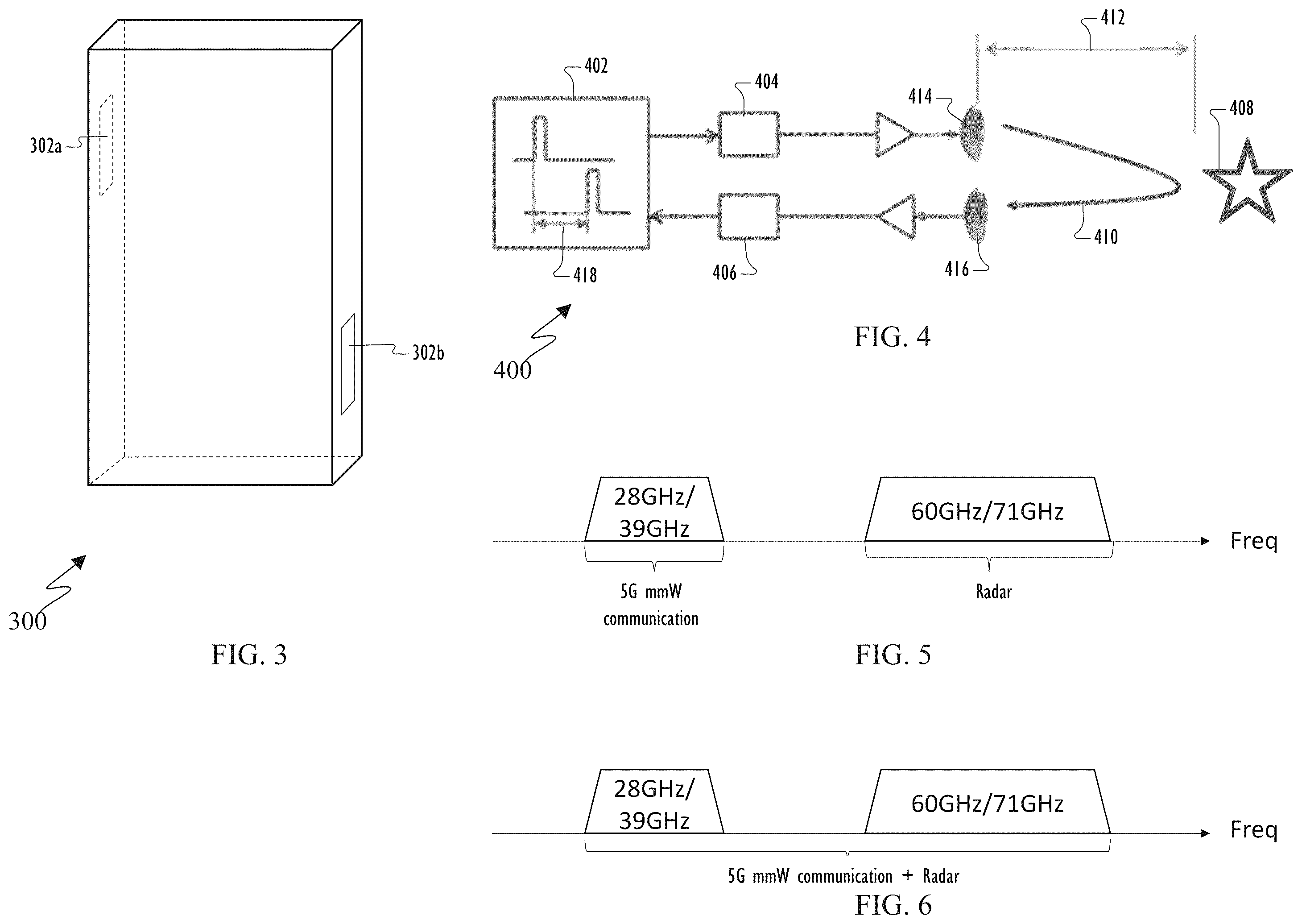 Patent US12348456 Figure 3 – Over-the-air coordination of radar and wireless communication systems on a terminal