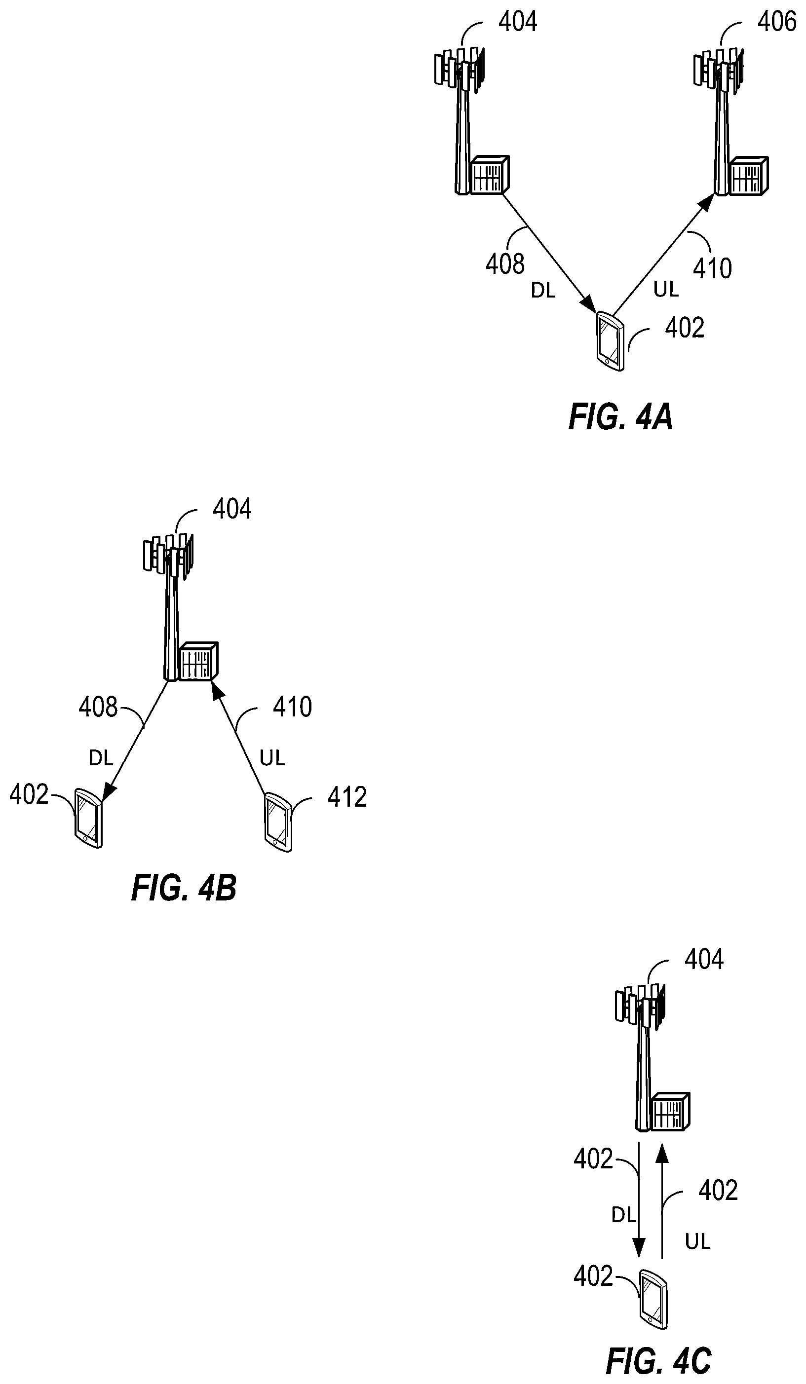 Patent US12348461 Figure 4 – Antenna panel pair reporting and configuration for full-duplex communication