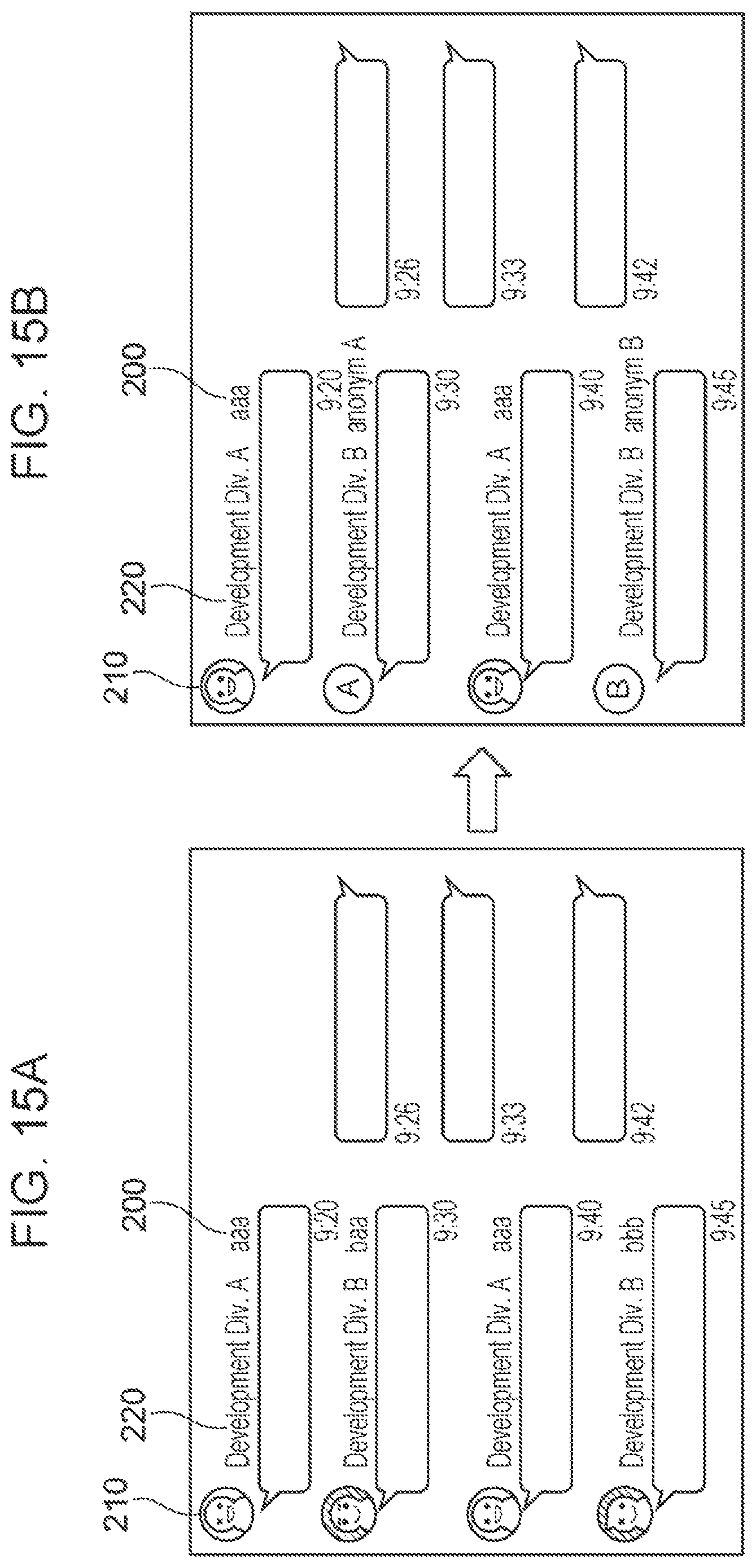 Patent US12348473 Figure 13 – Non-transitory computer readable medium, information processing apparatus, and information processing method for saving or forwarding extracted message