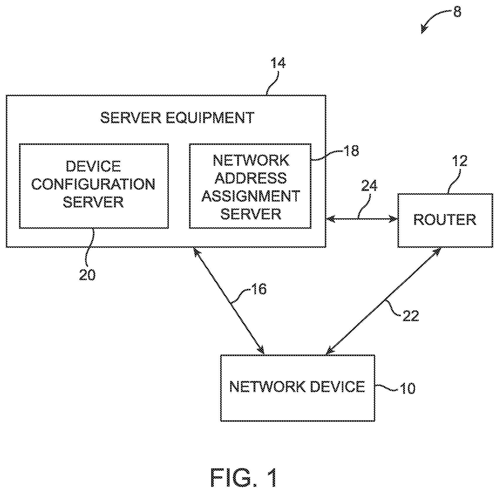 Patent US12348480 Figure 1 – Device network address and network prefix correlation
