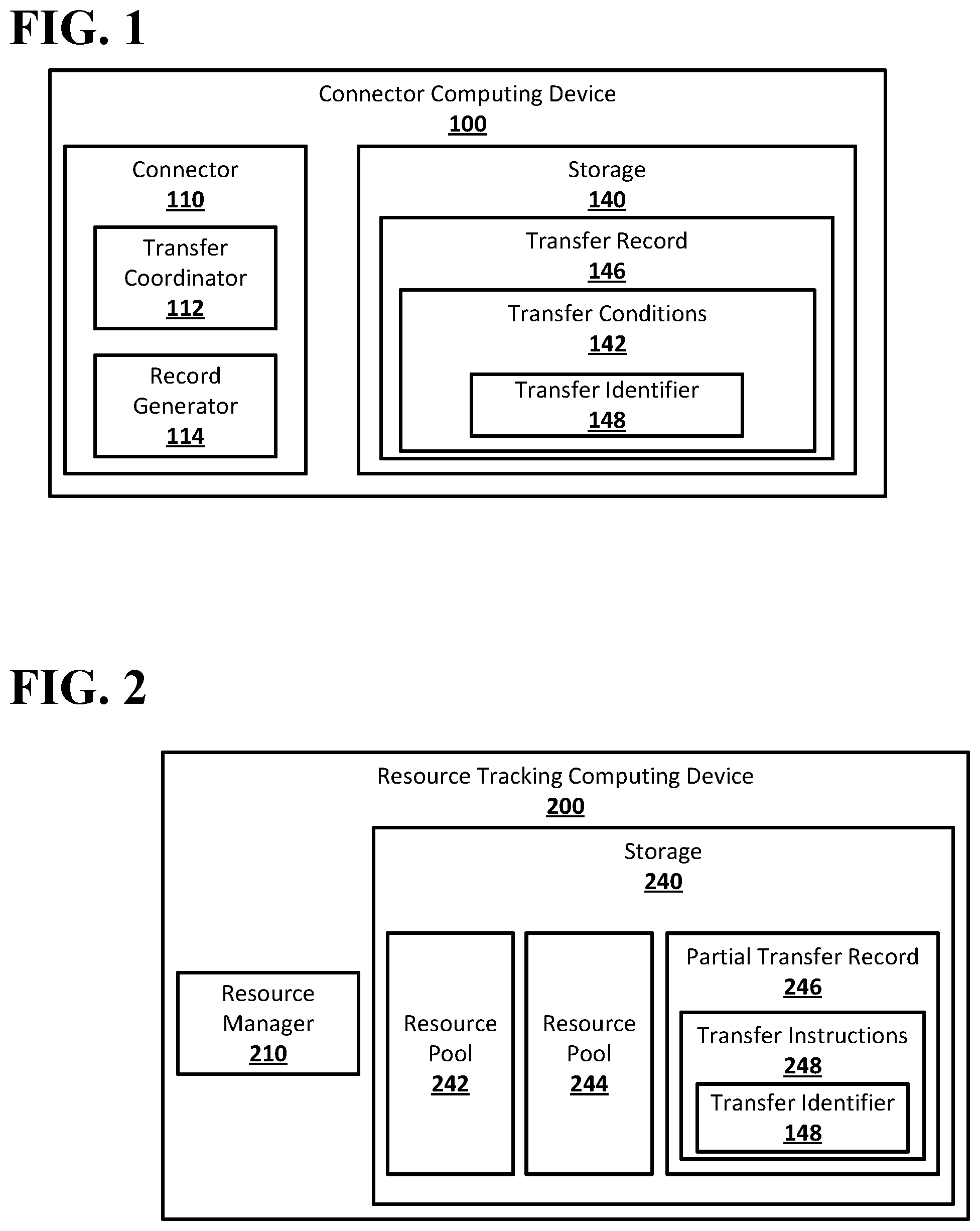 Patent US12348503 Figure 1 – Resource transfer setup and verification
