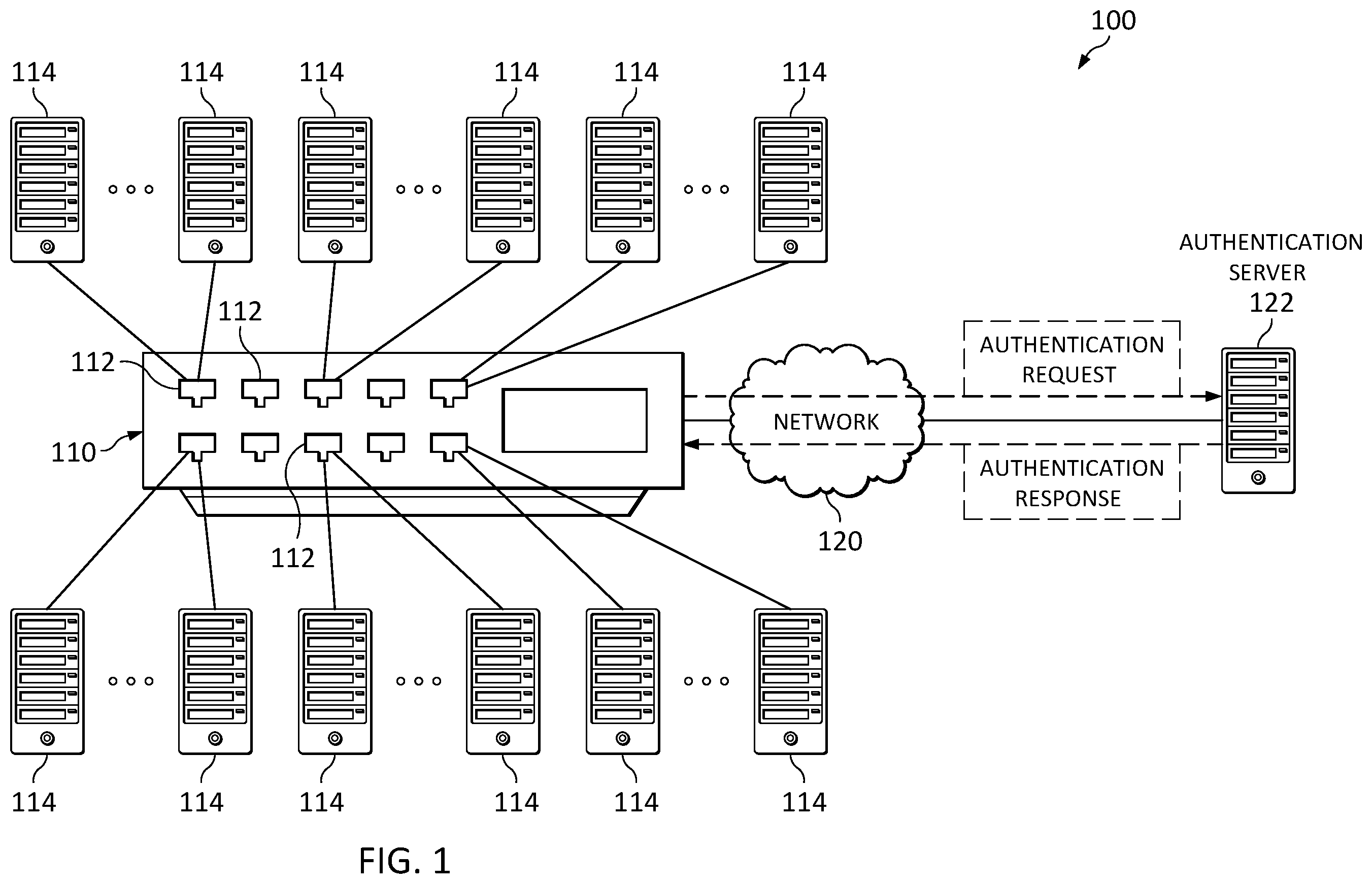 Patent US12348516 Figure 1 – Faster movement of 802.1X supplicants using cache