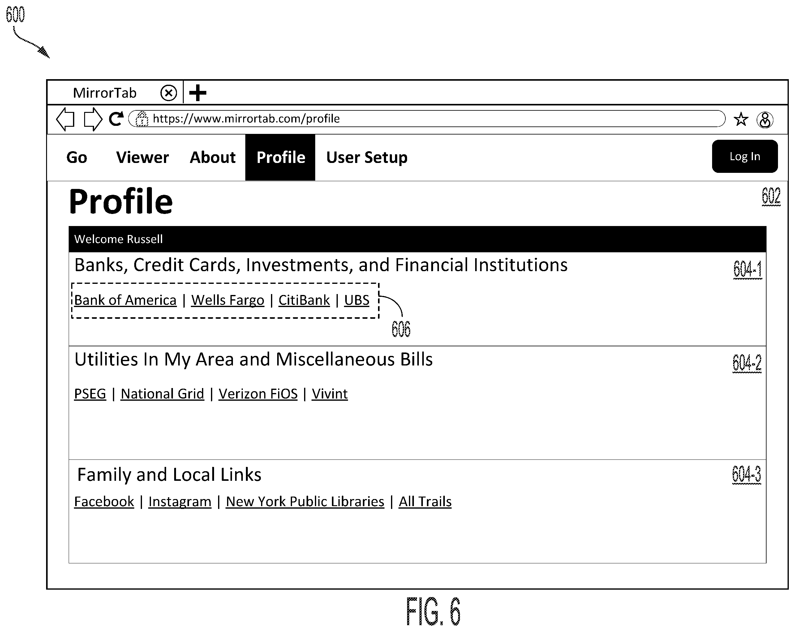 Patent US12348528 Figure 6 – Virtual browser application systems and methods