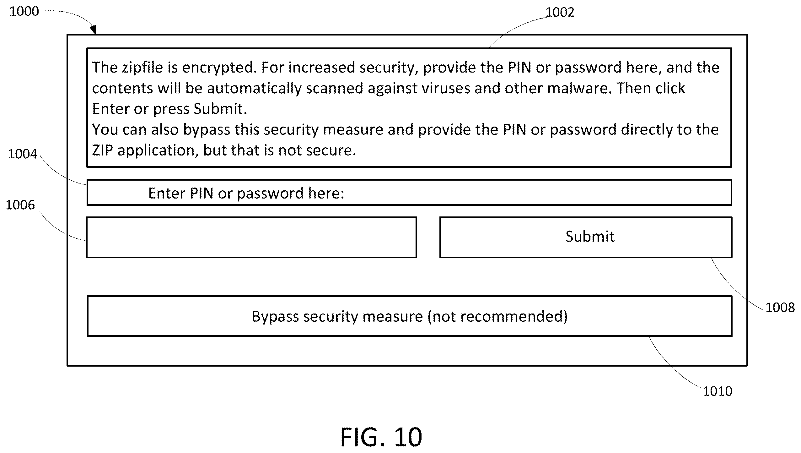 Patent US12348558 Figure 8 – Security status based on hidden information