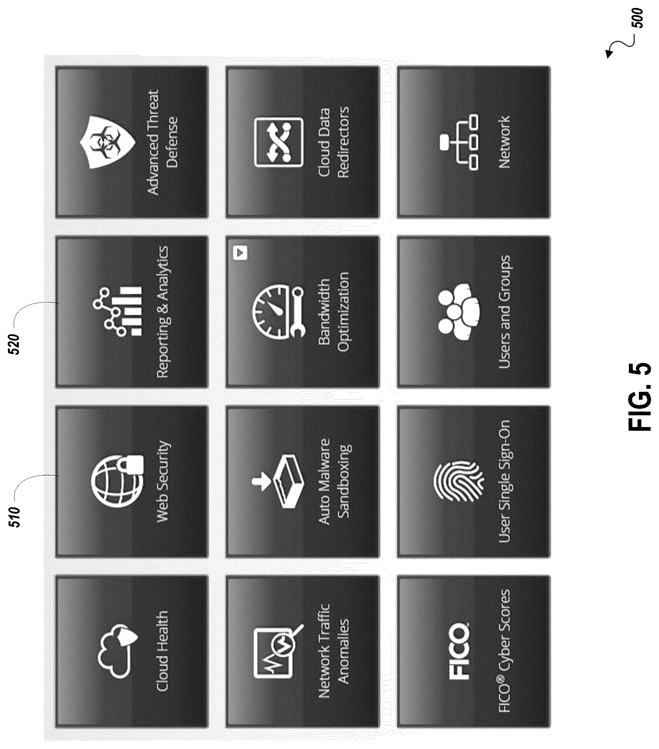 Patent US12348584 Figure 5 – Distributed network security system providing isolation of customer data