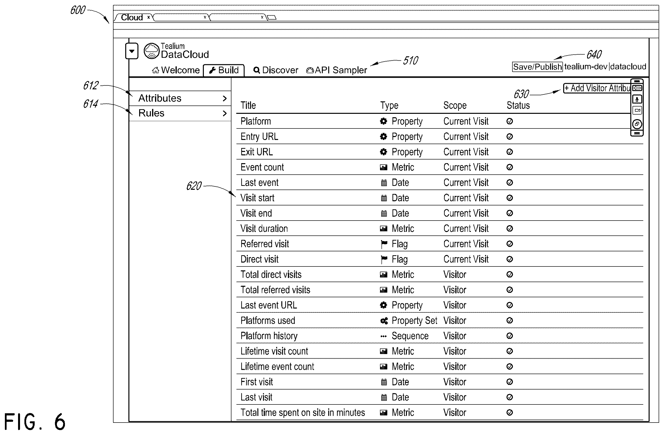 Patent US12348592 Figure 8 – System and method for separating content site visitor profiles