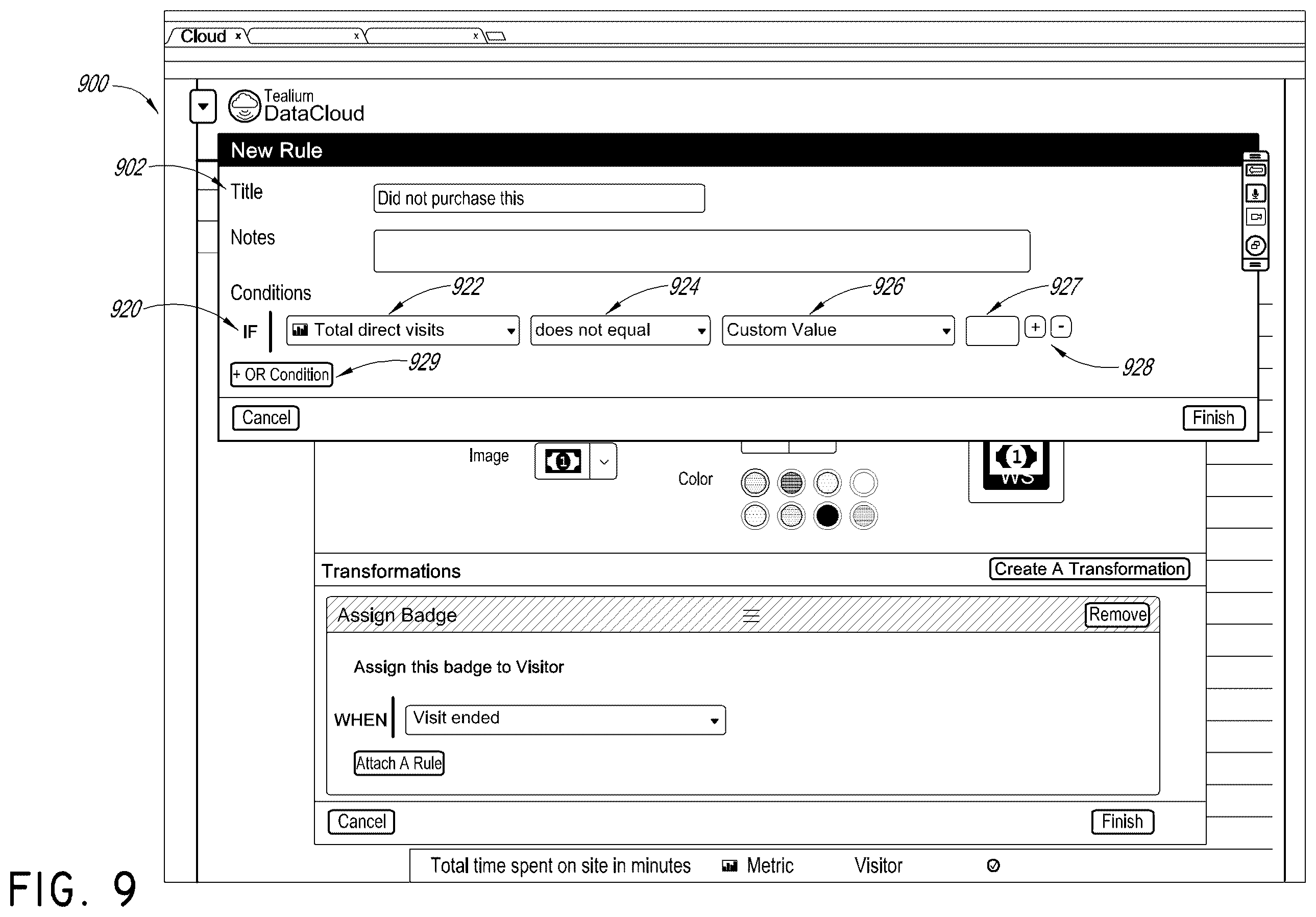 Patent US12348592 Figure 12 – System and method for separating content site visitor profiles