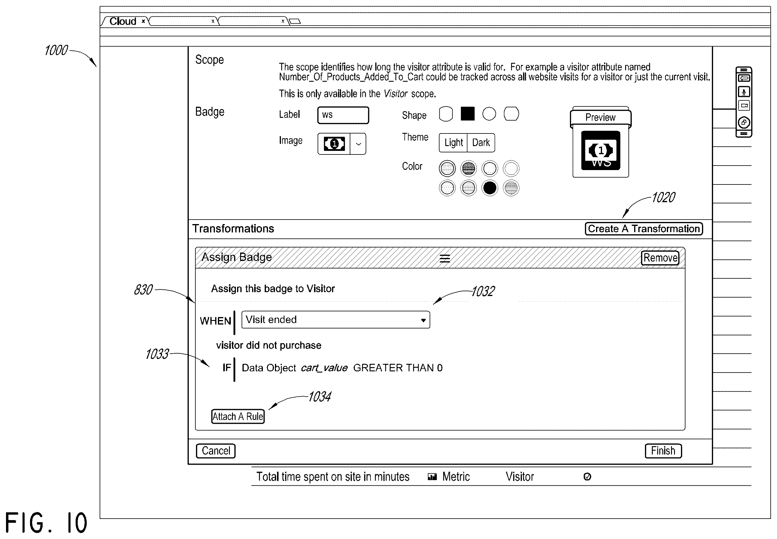 Patent US12348592 Figure 13 – System and method for separating content site visitor profiles