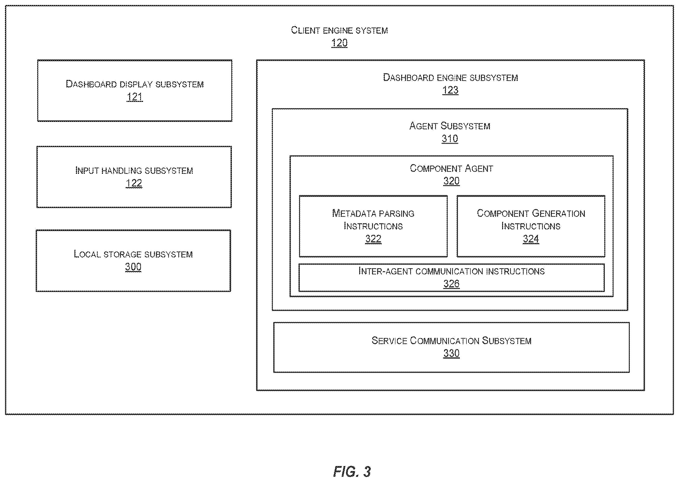 Patent US12348599 Figure 3 – Techniques for distributed interface component generation