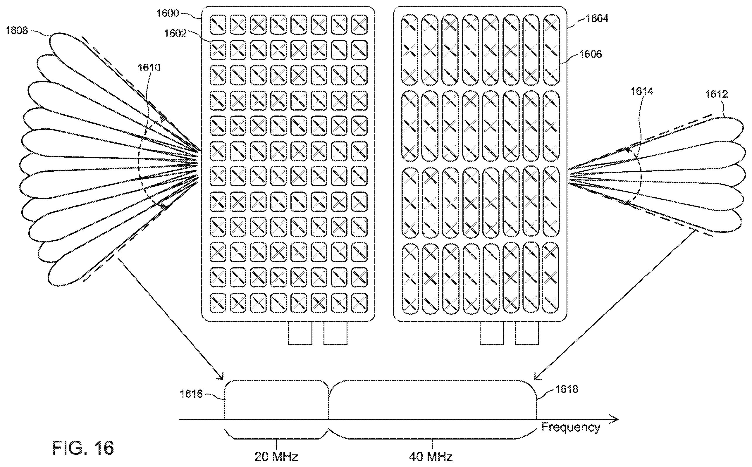 Patent US12348607 Figure 18 – Integrated circuit transceiver array synchronization