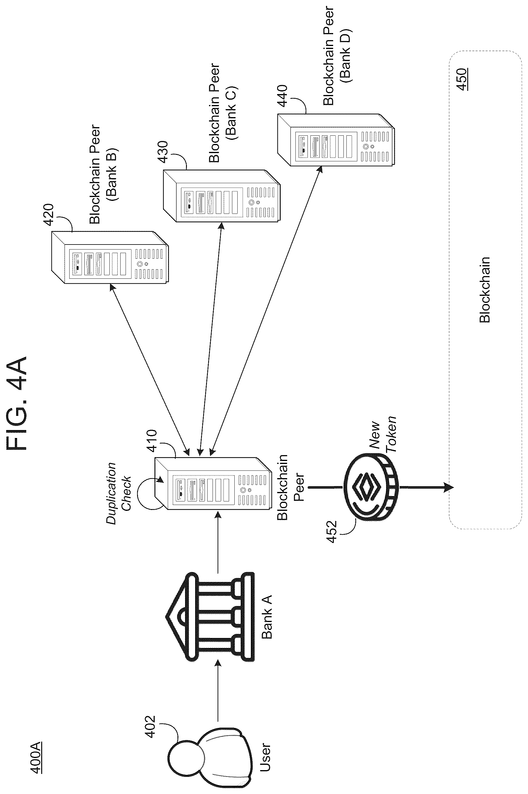 Patent US12348642 Figure 9 – Token-based identity validation via blockchain