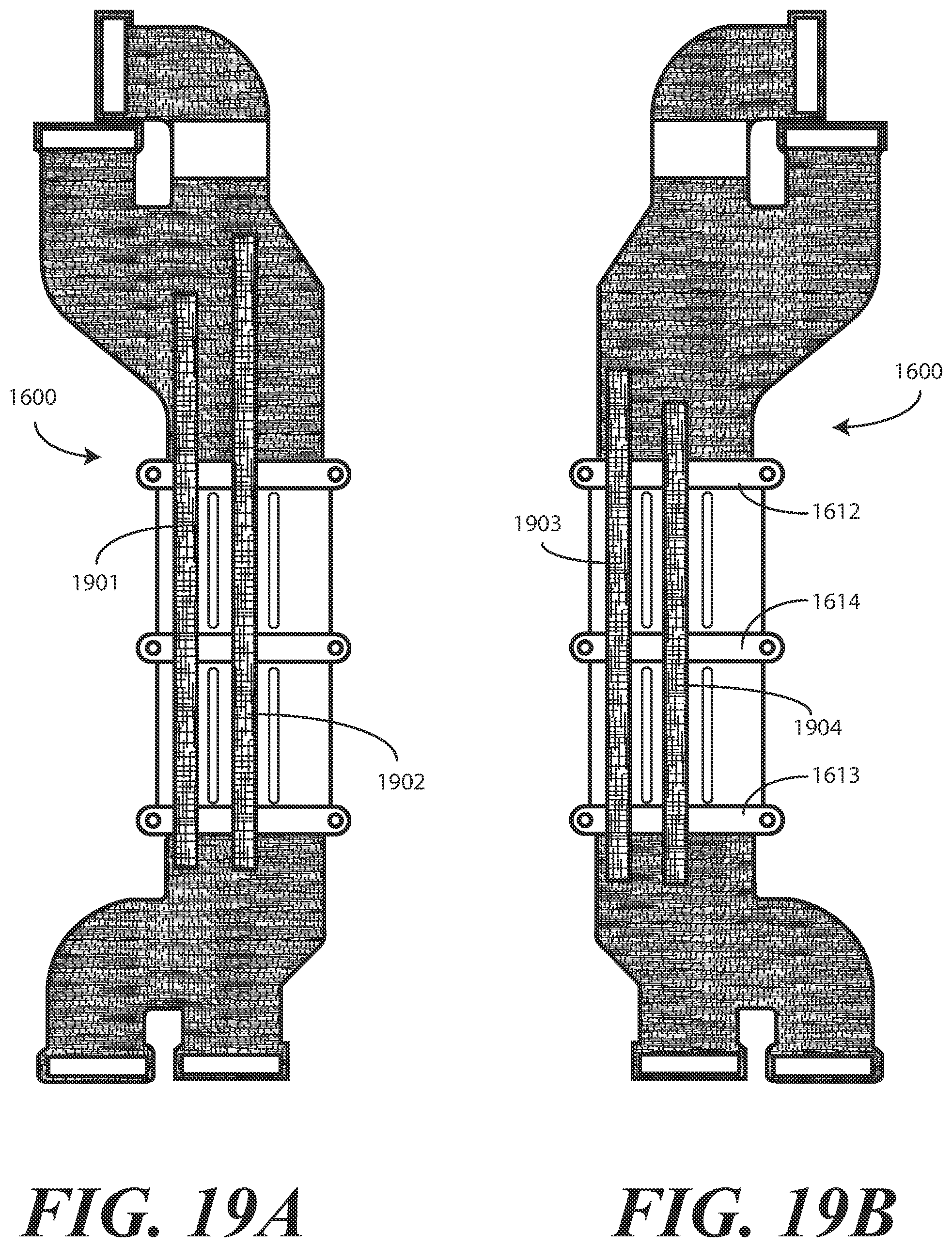 Patent US12348657 Figure 14 – Hinged electronic device with flexible substrate having dynamic regions defining one or more apertures