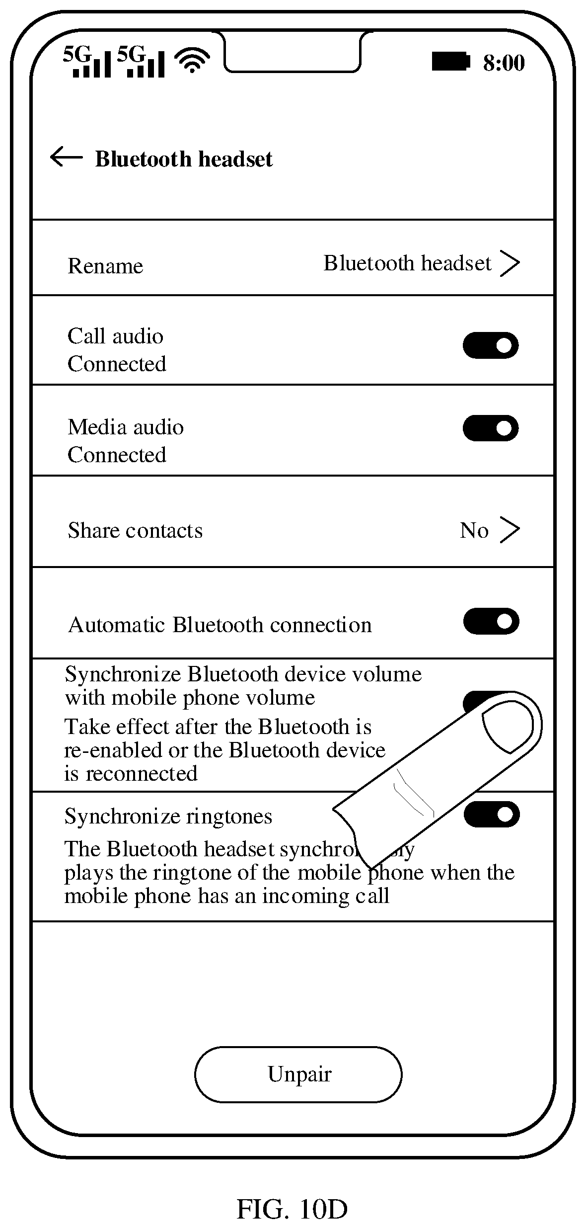 Patent US12348662 Figure 12 – Volume management method and electronic device