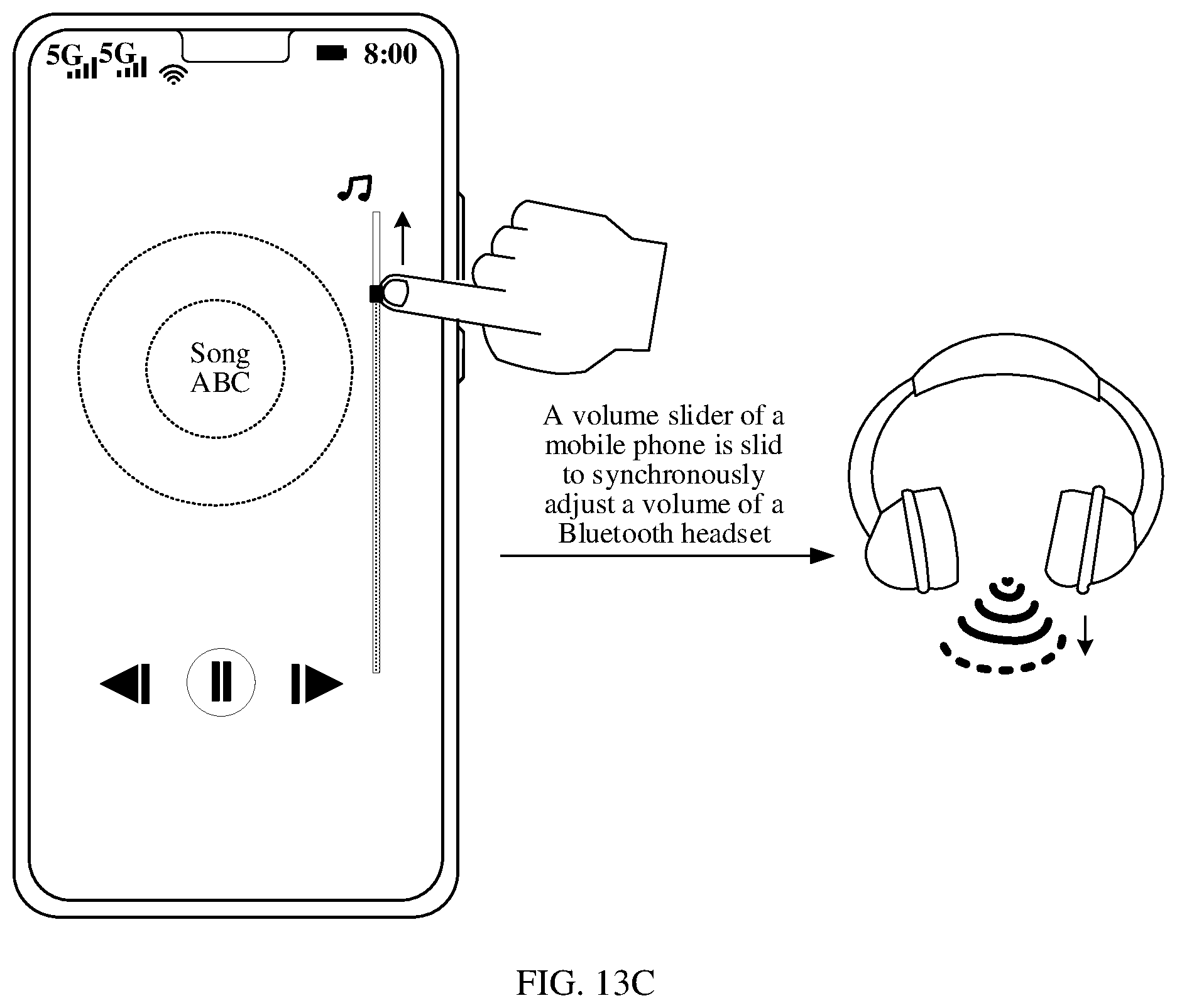 Patent US12348662 Figure 16 – Volume management method and electronic device