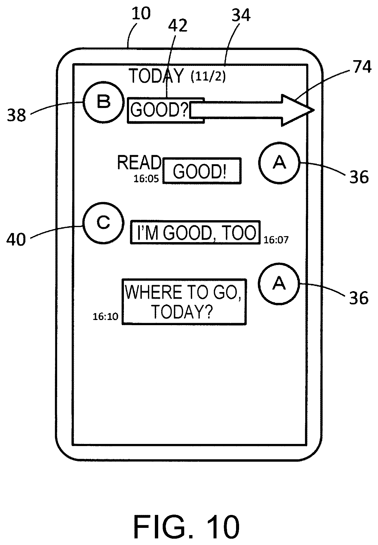 Patent US12348664 Figure 9 – Information processing apparatus, method and non-transitory computer readable medium