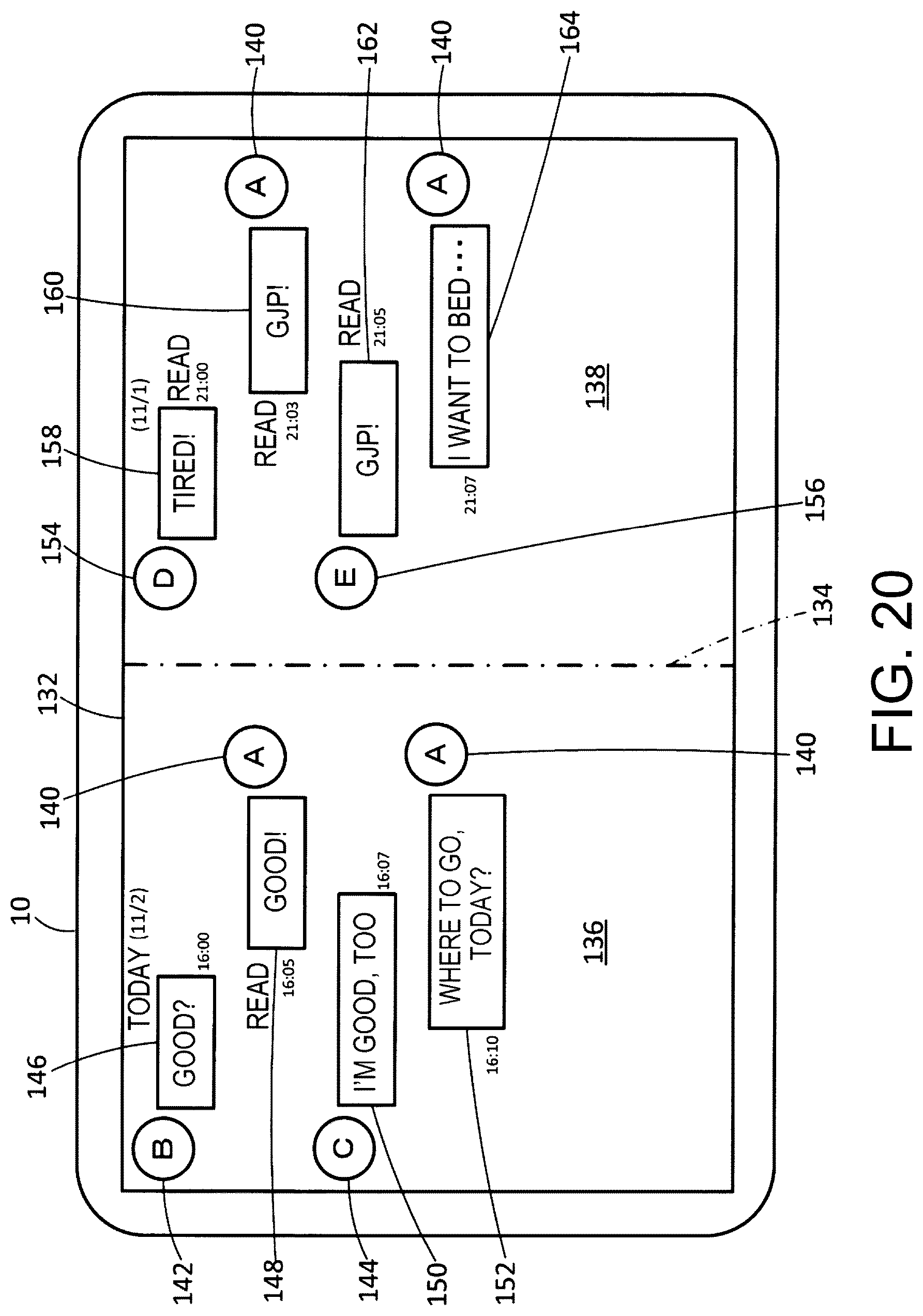 Patent US12348664 Figure 19 – Information processing apparatus, method and non-transitory computer readable medium